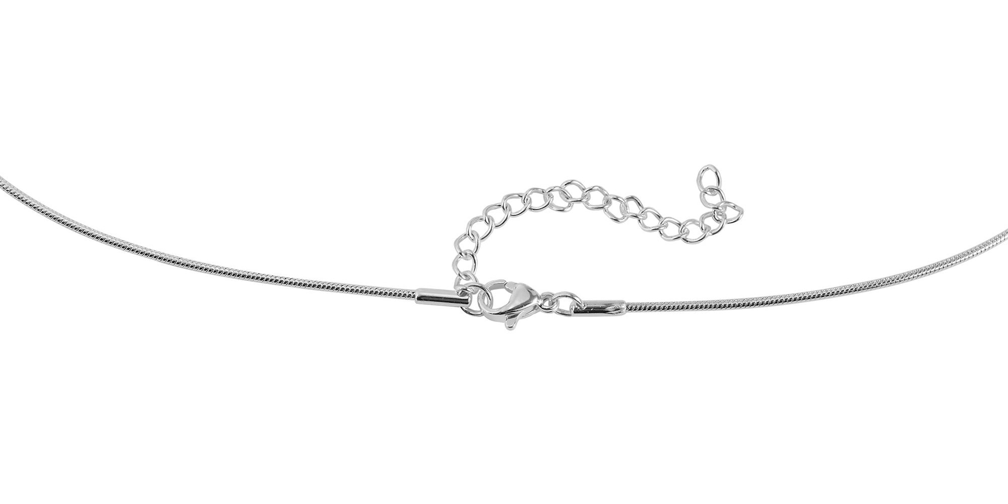 Adelia´s Kette ohne Anhänger »Halskette – Schlangenkette aus Edelstahl 60 cm« Perfekt als Geschenk zum Valentinstag
