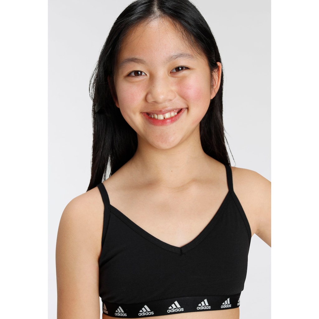 adidas Sportswear Sport-BH »PUREBARE LIGHT SUPPORT COTTON BUSTIER«, (1 tlg.)