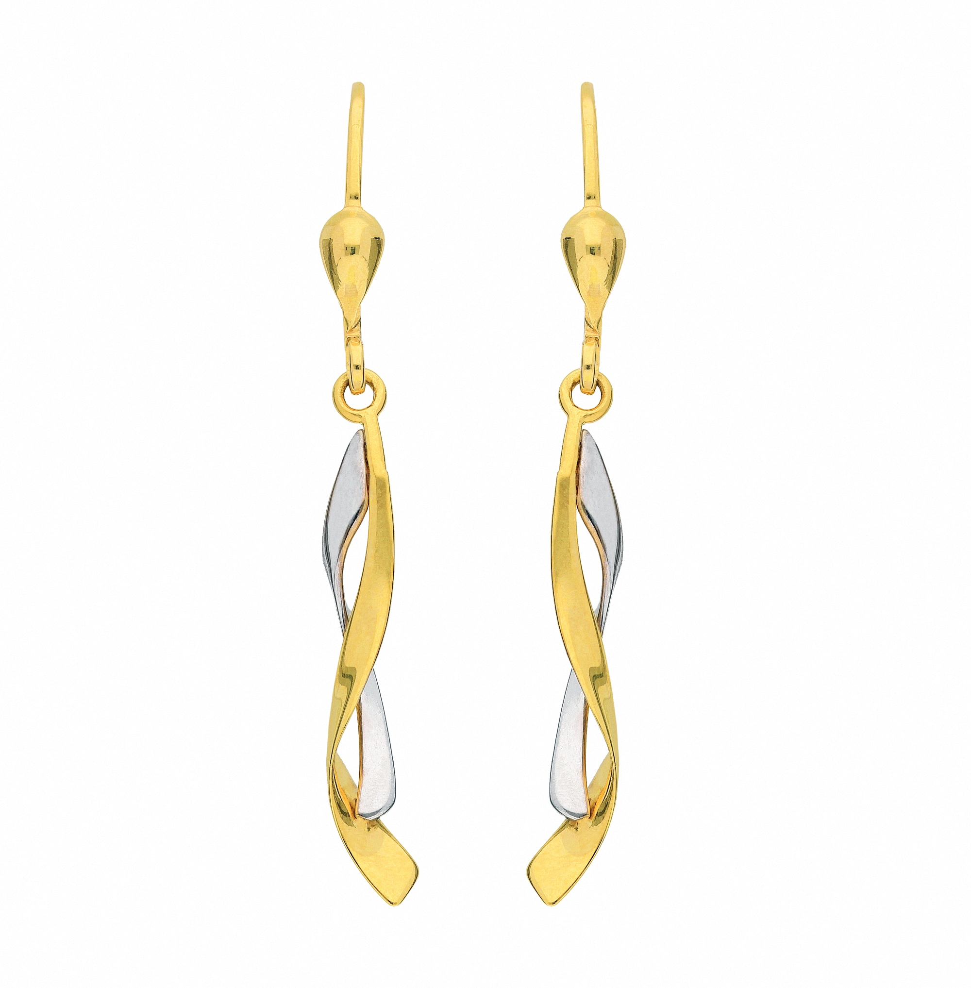 Adelia´s Paar Ohrhänger »Damen Goldschmuck 1 Paar 333 Gold Ohrringe /  Ohrhänger«, 333 Gold Goldschmuck für Damen online kaufen | BAUR