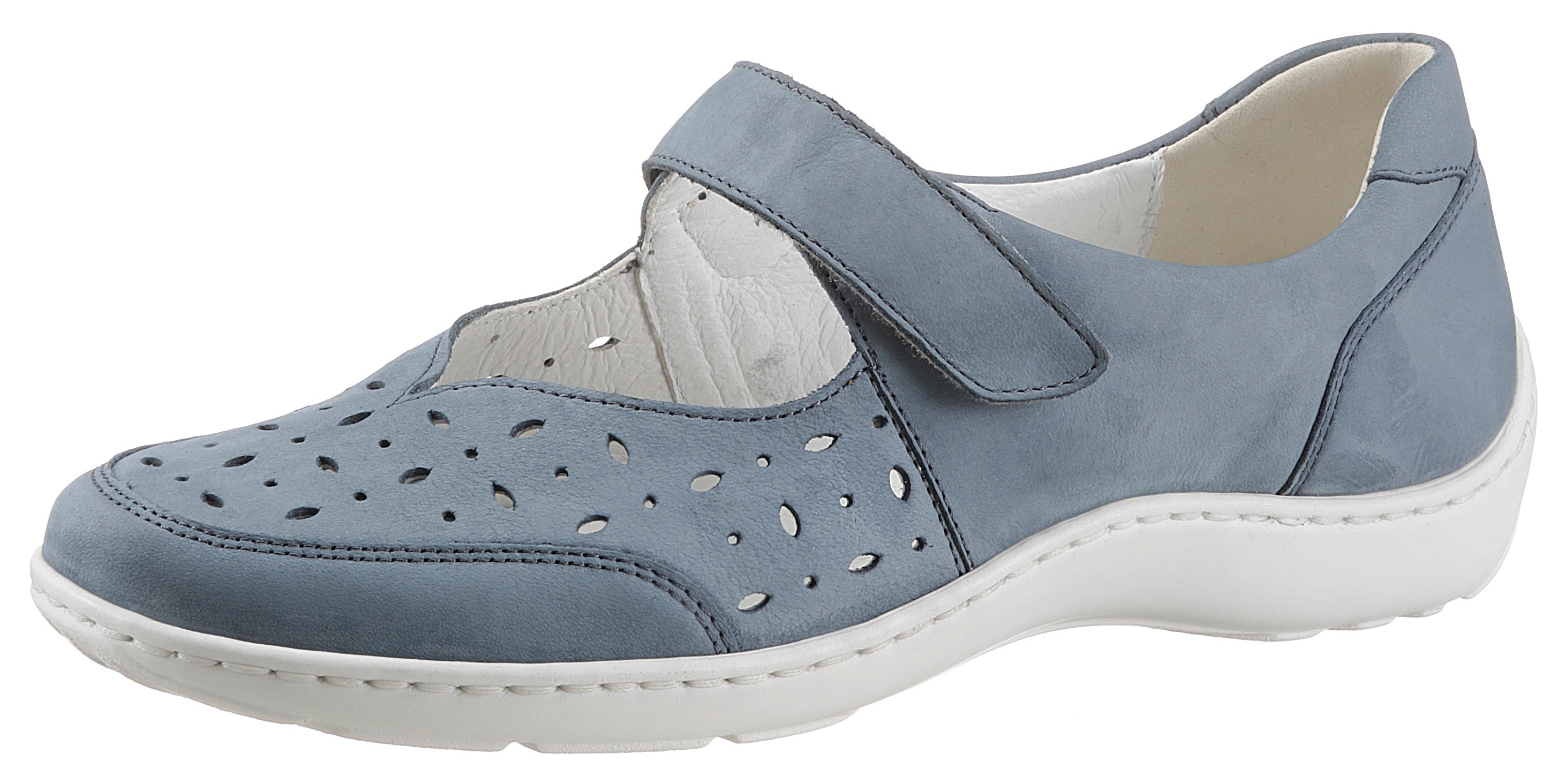 Waldläufer 1100000002199 "Henni" Klettschuh, Komfortschuh mit Perforation, H-Weite