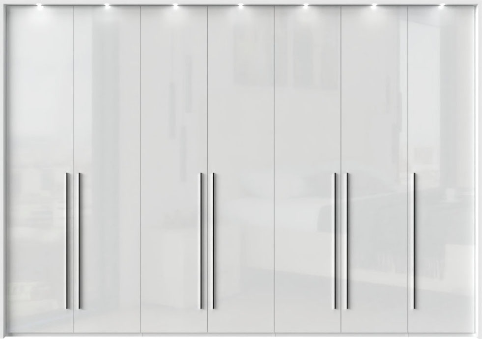 Places of Style Kleiderschrank "Piano, inklusive Rahmen und Beleuchtung, so günstig online kaufen