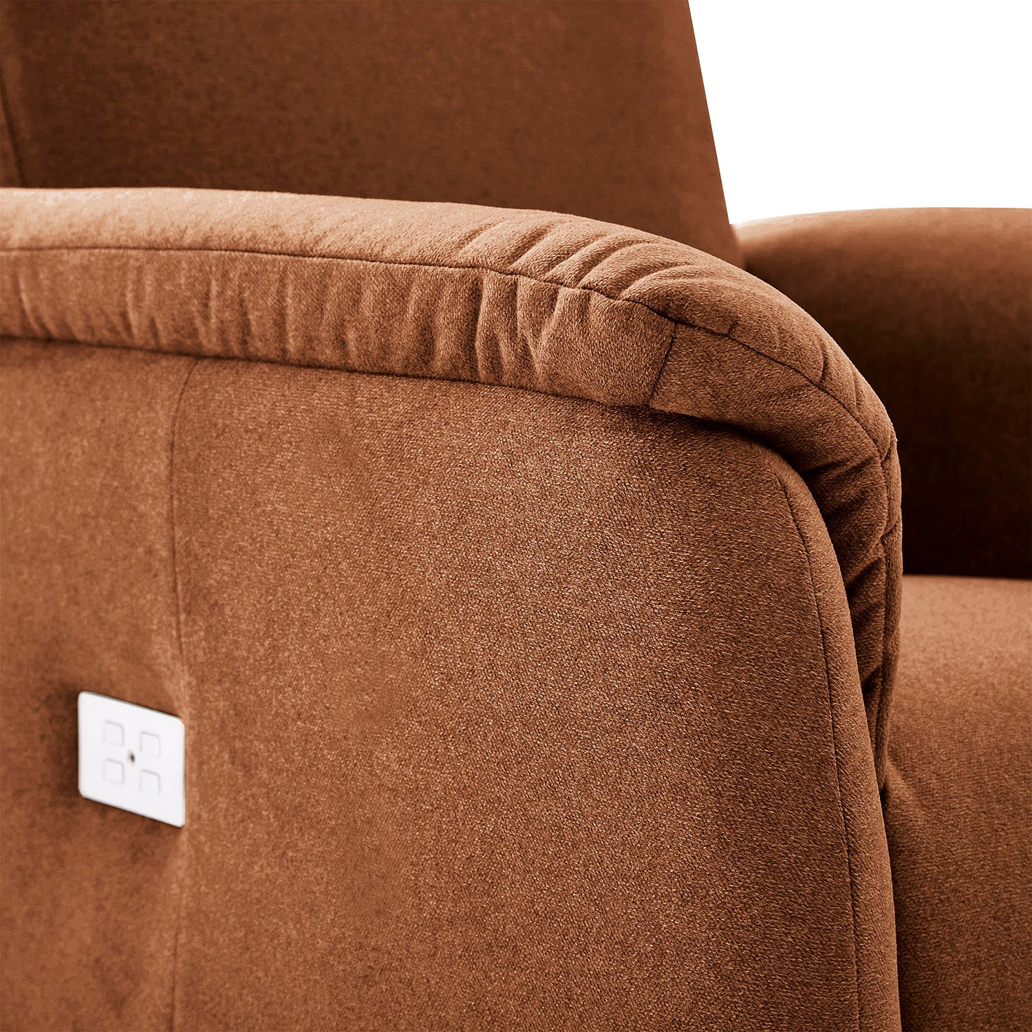 CALIZZA INTERIORS Relaxsessel »Topas«, inklusiver stufenloser Kopfteilverstellung und mit Verstellung