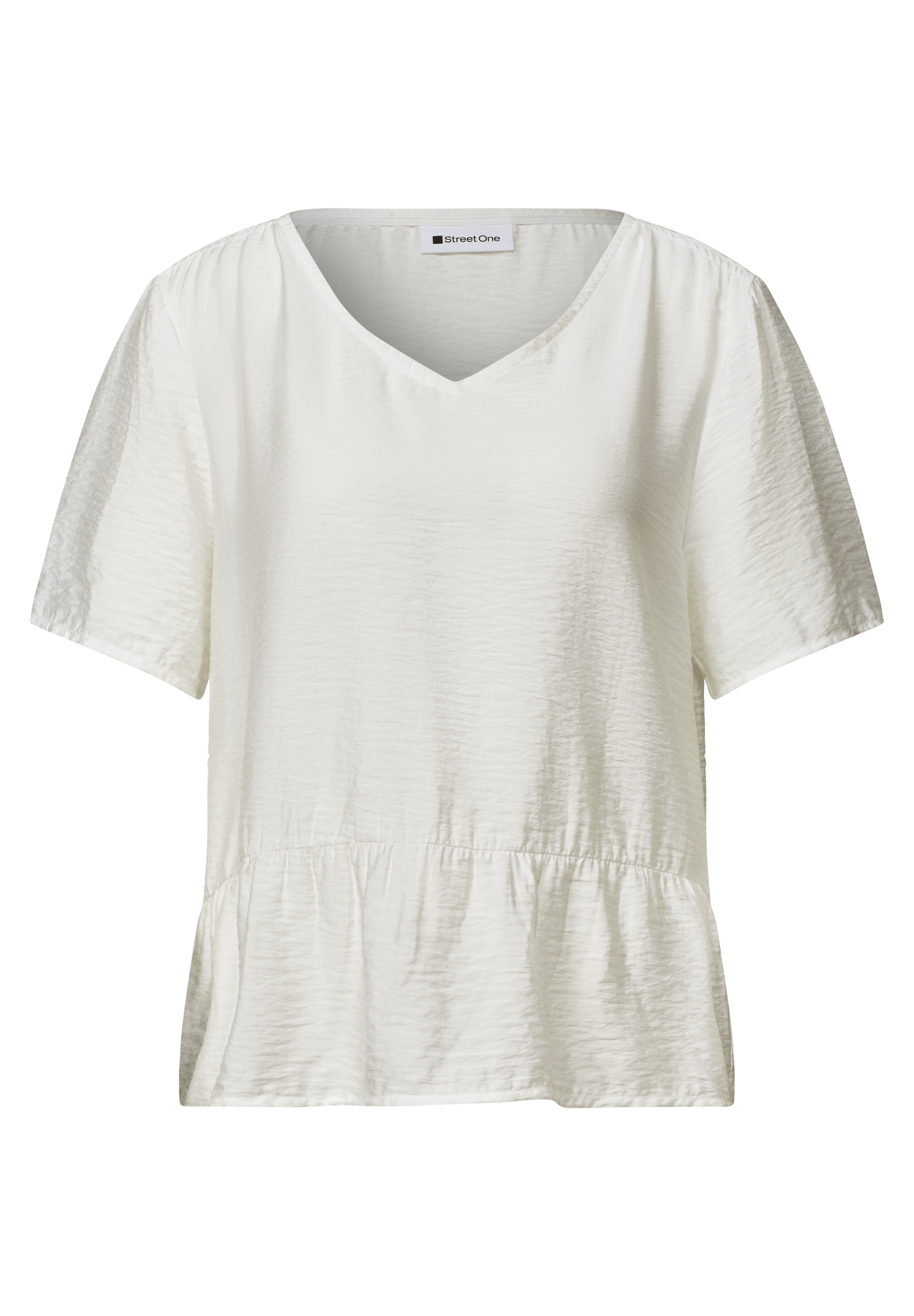 STREET ONE Shirtbluse mit Schößchen