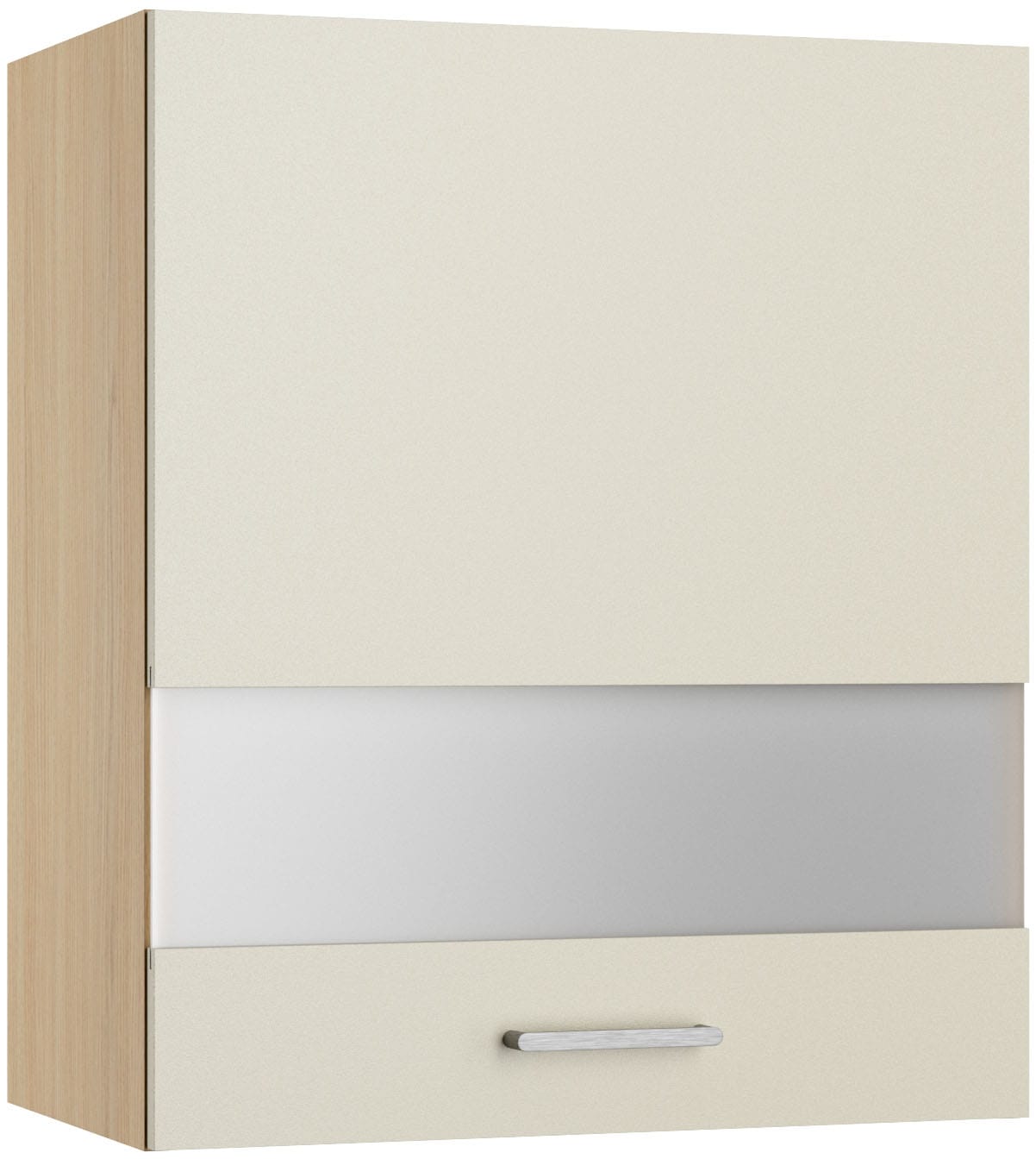 KOCHSTATION Hängeschrank "KS-Lucy" Breite 60 cm, mit 1 Segmentglastür, 2 Einlegeböden, Soft-Close
