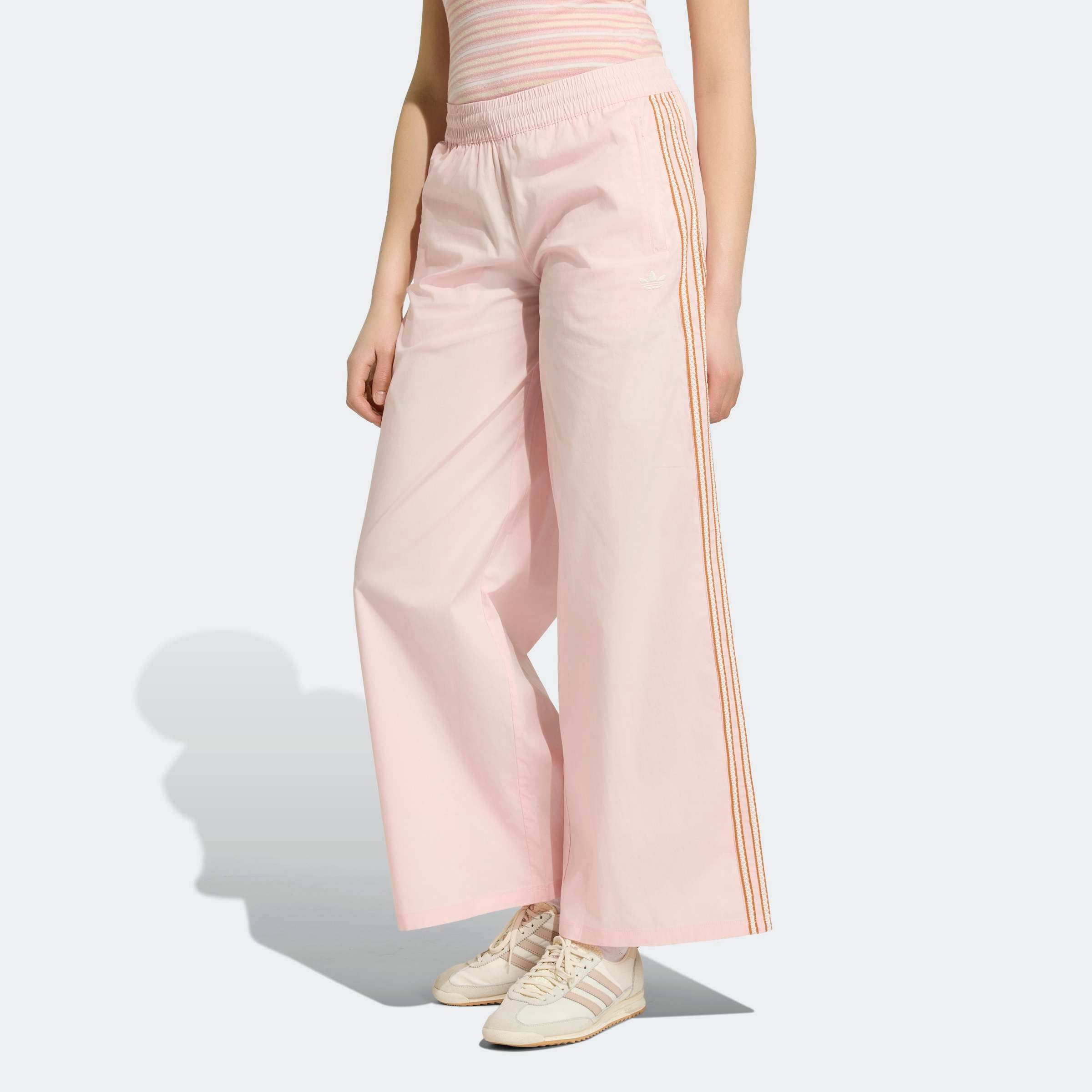 adidas Originals Sporthose »ADIDAS ORIGINALS SUMMER GLOW, WEITES BEIN«  für Erwachsene, mit Gummizug, aus Baumwolle, normal-weite Passform