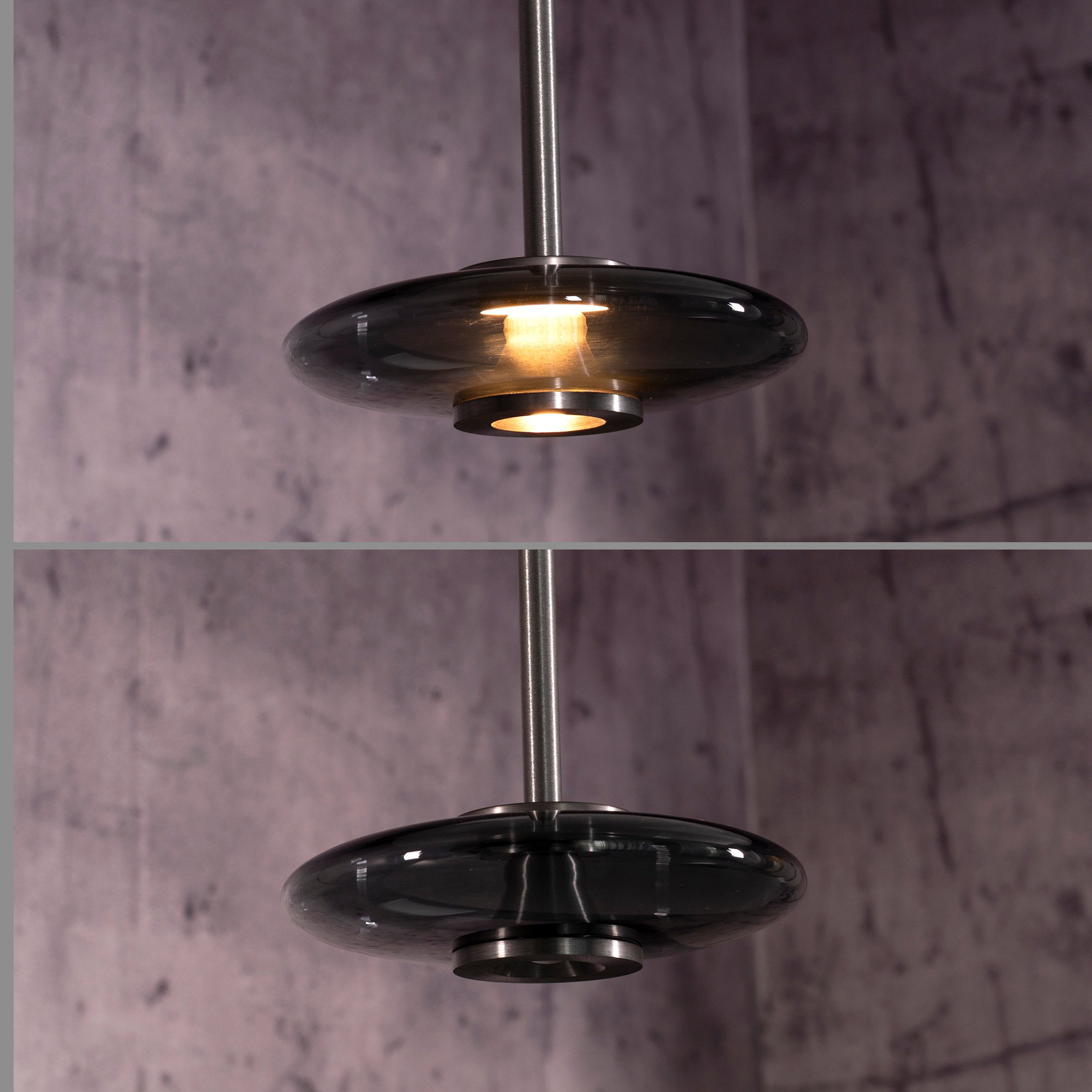 Neuhaus PURE LED Pendelleuchte »PURE Vitrum« LED-Board 1 Stk. Warmweiß Comfort Lift, dimmfähig über separaten Tronicdimmer