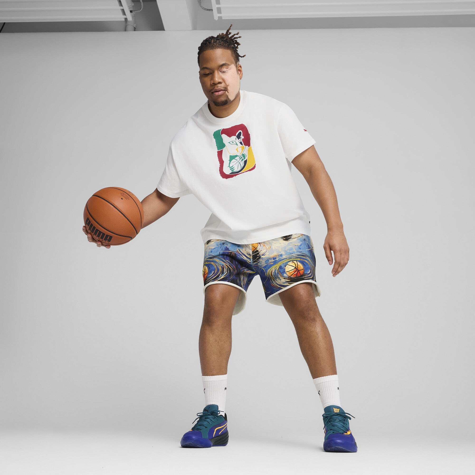 PUMA Trainingsshirt »Dylan Exhibit Basketballshirt Herren«