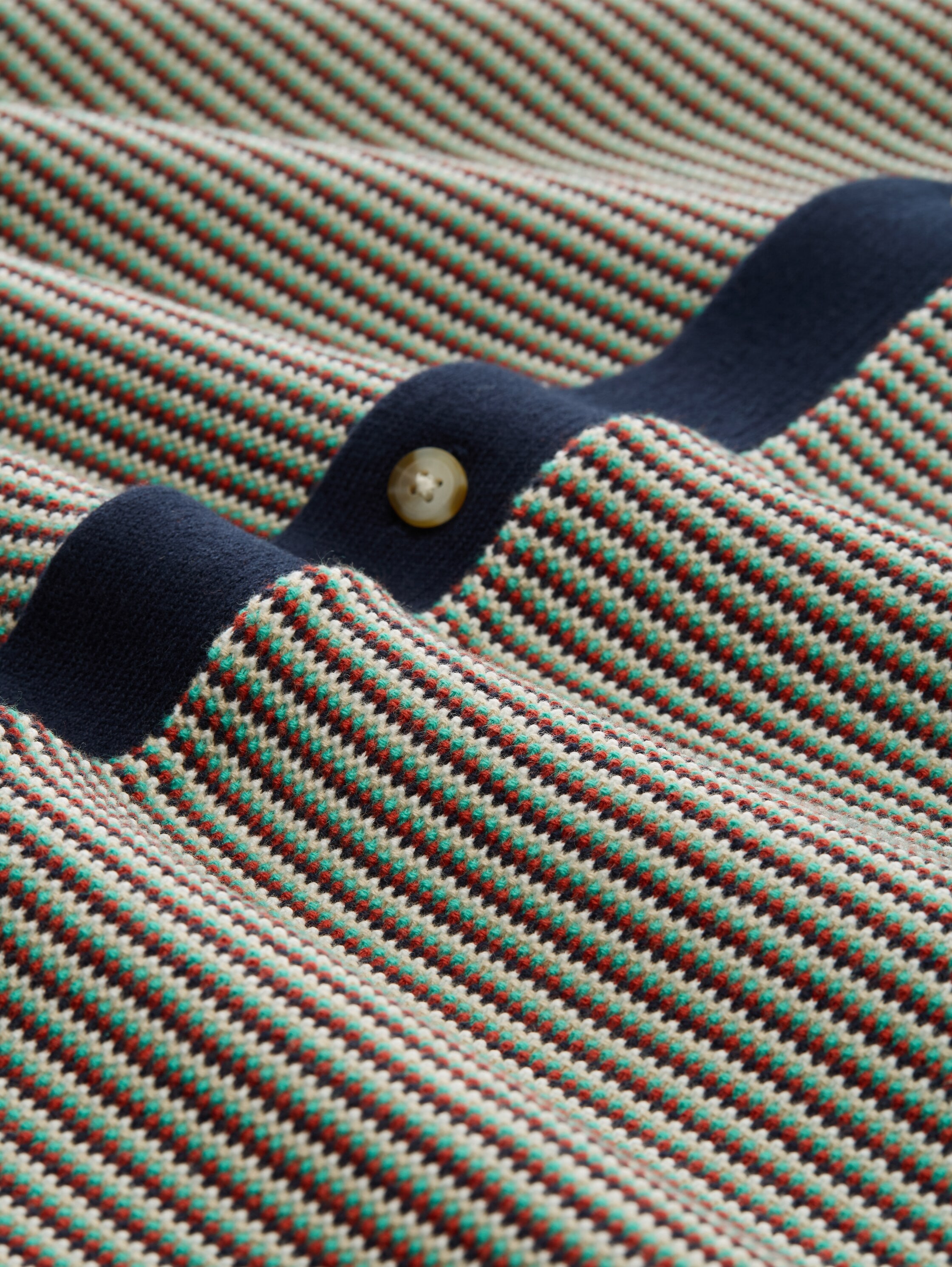 TOM TAILOR Strickjacke, mit Streifenmuster