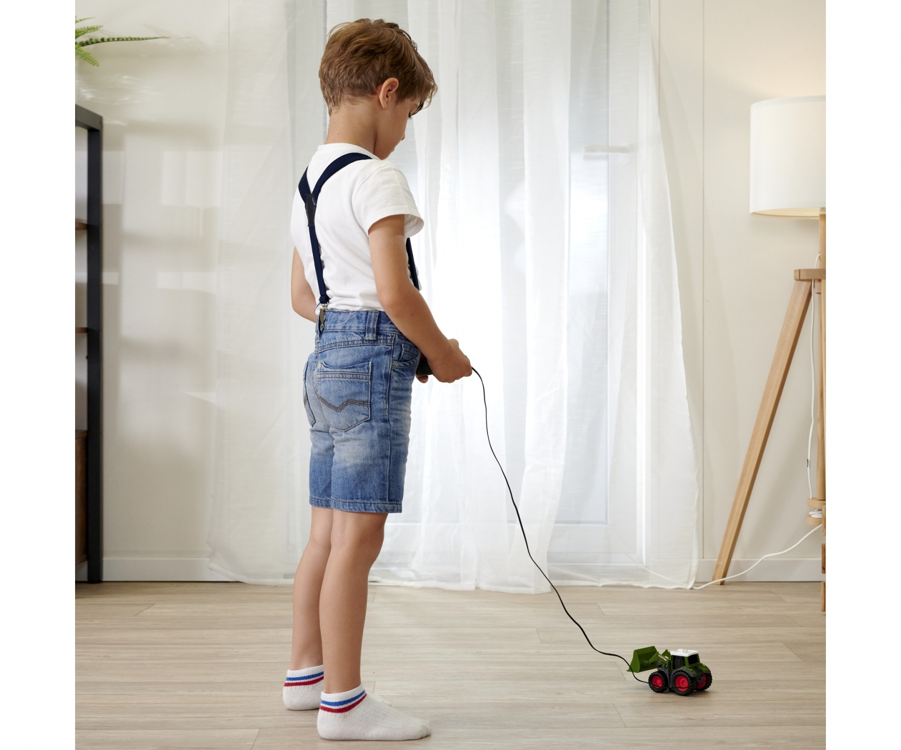 Dickie Toys RC-Traktor »Fendt Spielzeug Traktor mit Kabelfernsteuerung« mit Licht