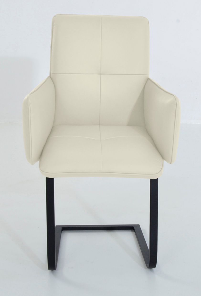 K+W Komfort & Wohnen Freischwinger "6502" () Freischwinger mit Armlehnen, F günstig online kaufen