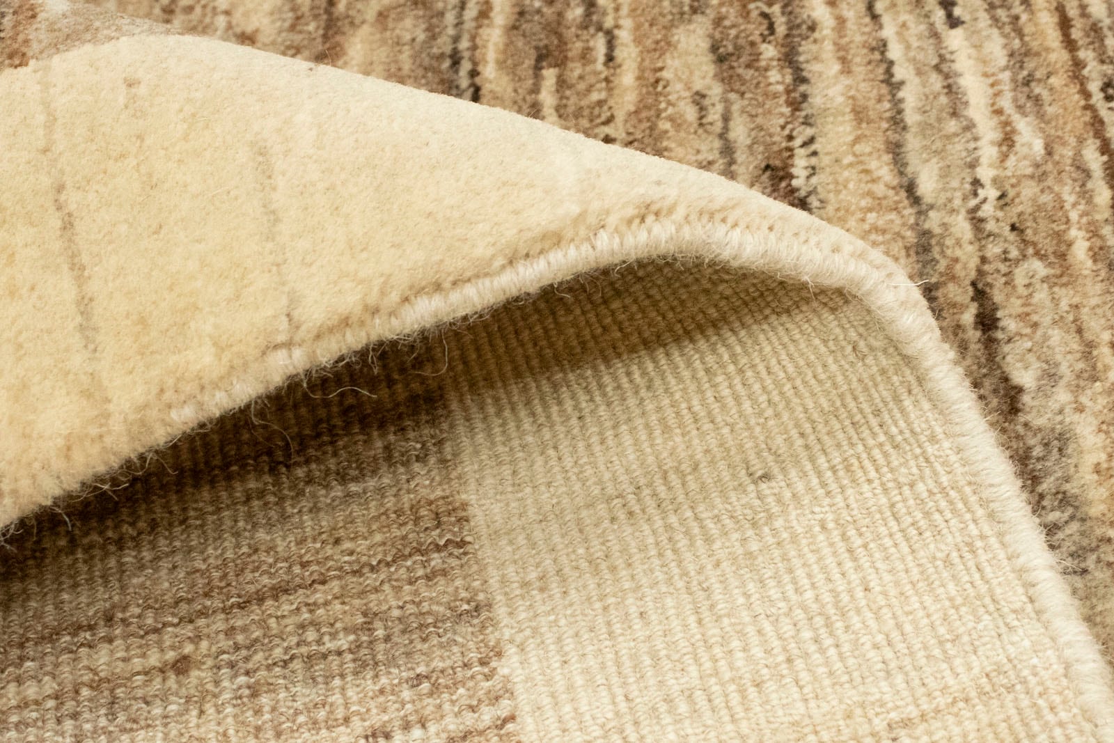 morgenland Wollteppich »Gabbeh Teppich handgeknüpft braun«, rechteckig, handgeknüpft