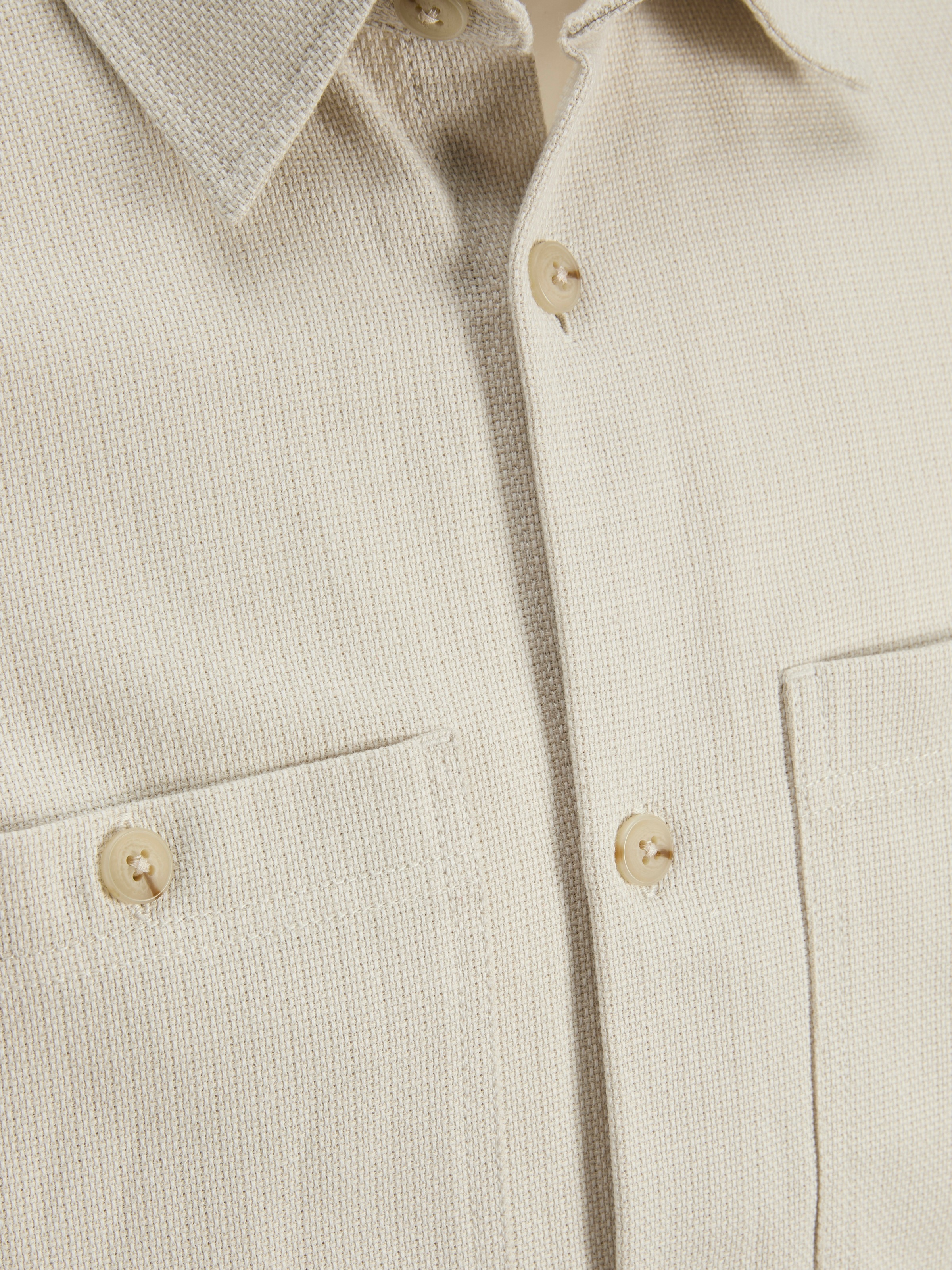 Jack & Jones Langarmhemd »JPRBLURAYLE LINEN BL. SOLID LS SHIRT SN«