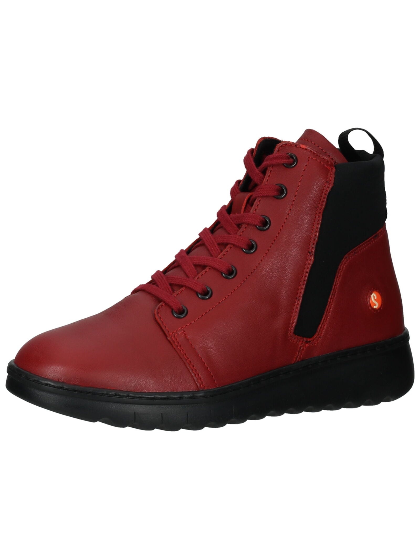 softinos Schnürstiefelette "softinos Stiefelette Leder" günstig online kaufen