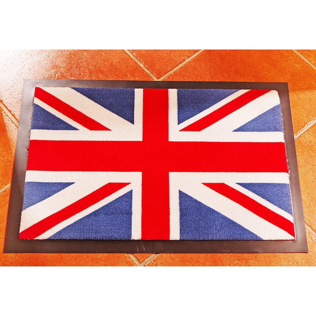 HANSE Home Fußmatte »Union Jack«, rechteckig, Robust, Pflegeleicht, Rutschhemmend, Waschbar, Großbritanien, Flagge