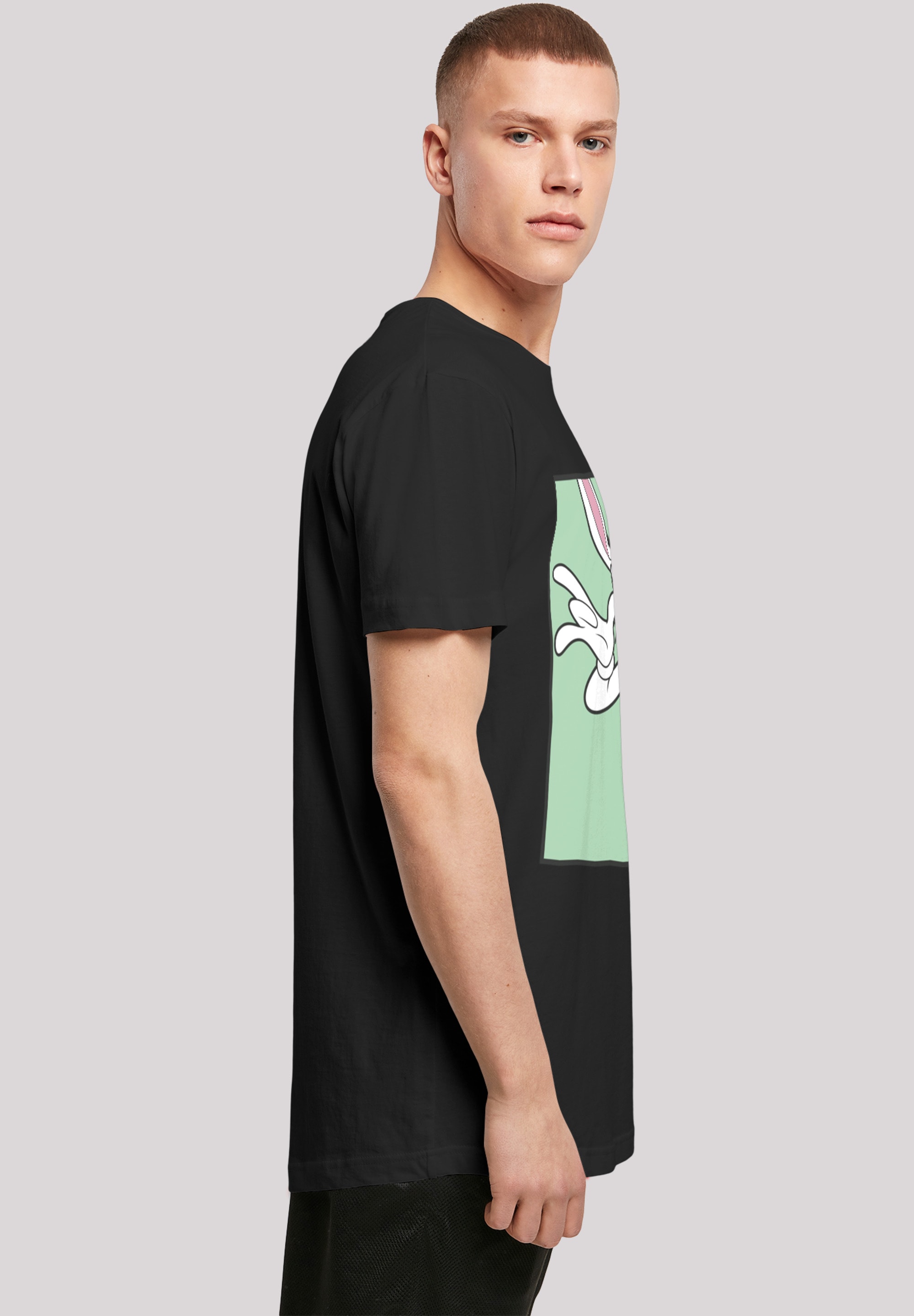 F4NT4STIC T-Shirt »Looney Tunes Bugs Bunny Funny Face«, Print