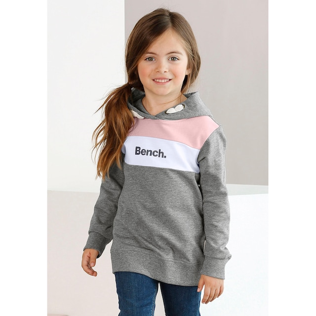 Bench. Kapuzensweatshirt, mit kontrastfarbenen Einsätzen online kaufen |  BAUR