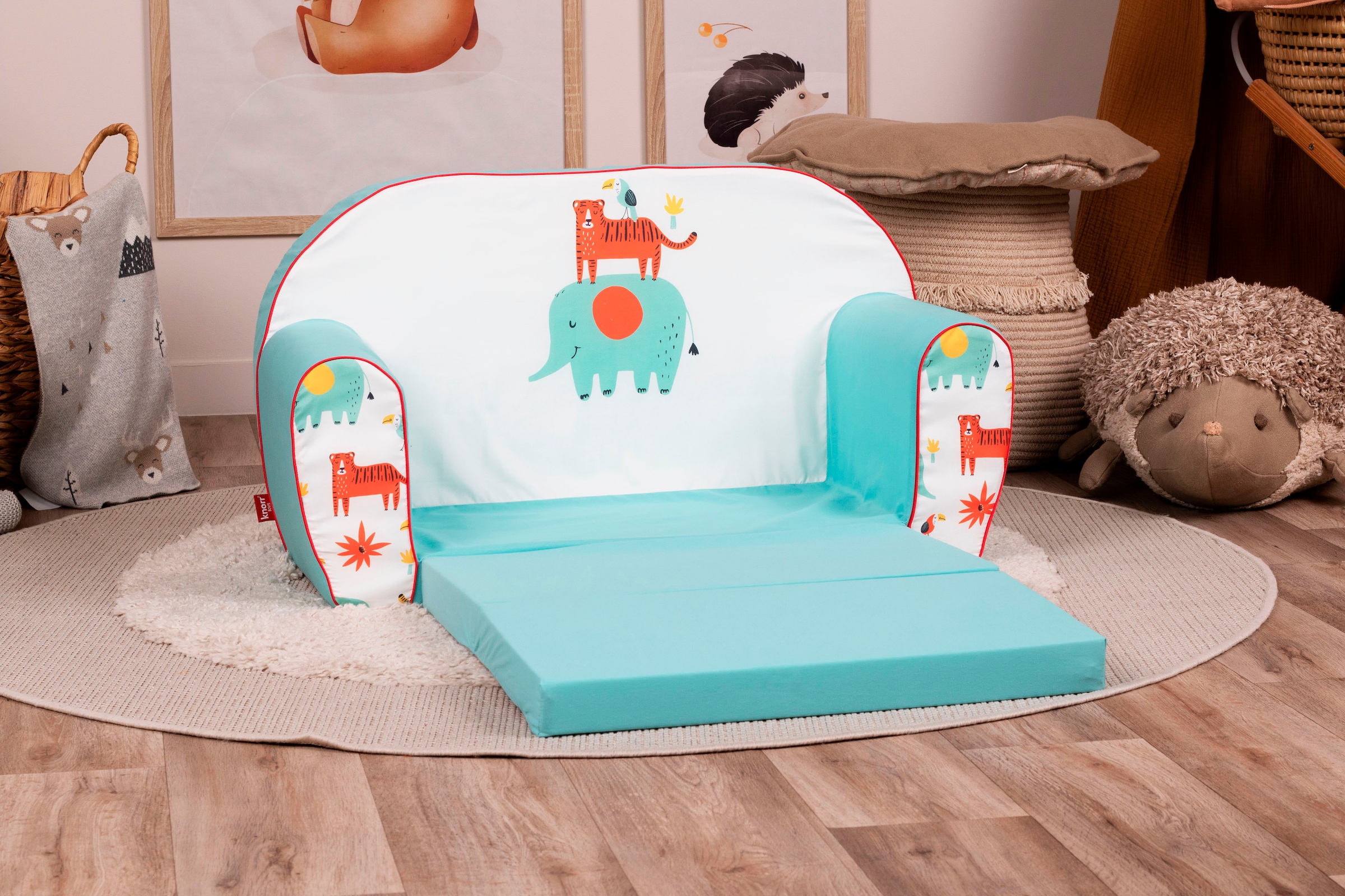 Knorrtoys® Sofa »Wild life« für Kinder; Made in Europe