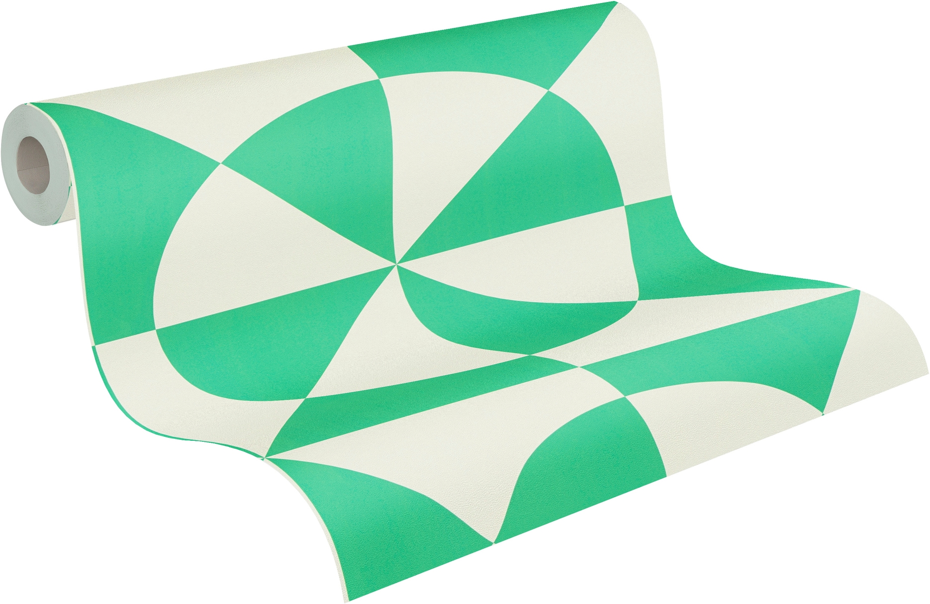 living walls Vliestapete »LIMITED – Pastell Geometrie« geometrisch | minimalistisch leicht strukturiert Kreise und Segmente in sanfter minimalistischer Pastelloptik
