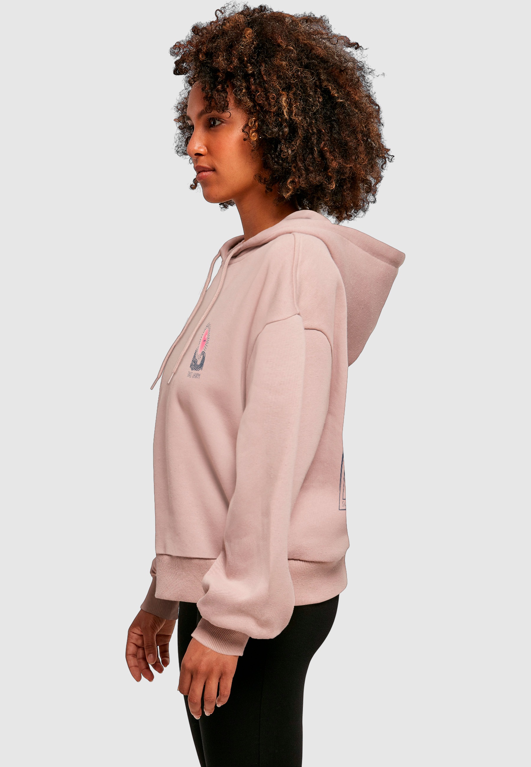 Merchcode Kapuzenpullover »Merchcode Ladies Sunset Charm Oversized Hoody« 1