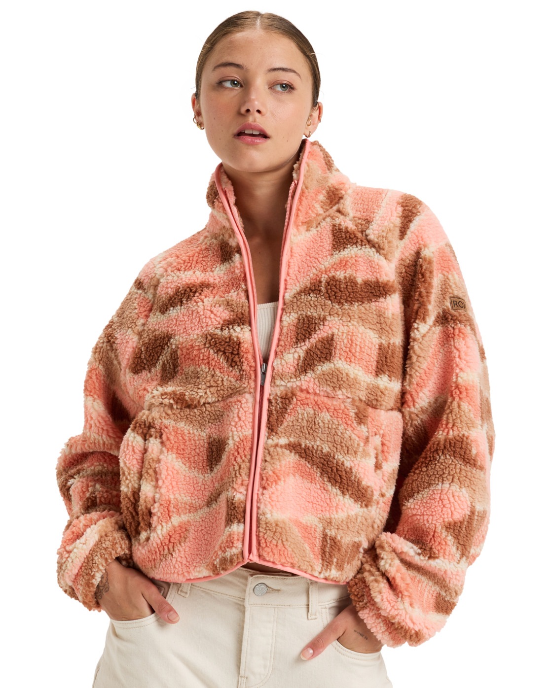 Roxy Fleecejacke »Blurry Cloud«
