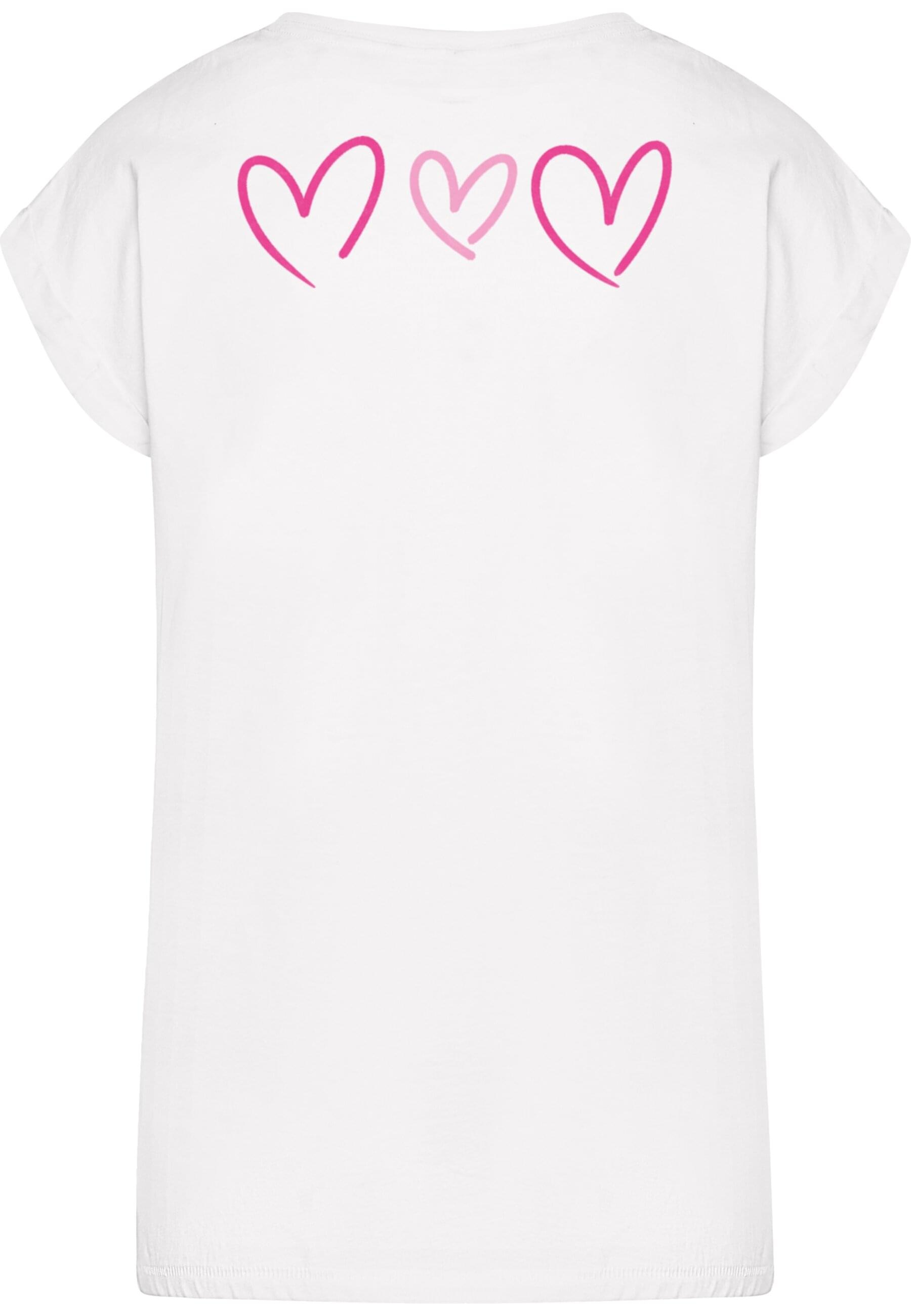 Miss Tee T-Shirt »Miss Tee Always Trust Your Heart Ladies Extended Shoulder Tee« 1 Stk.