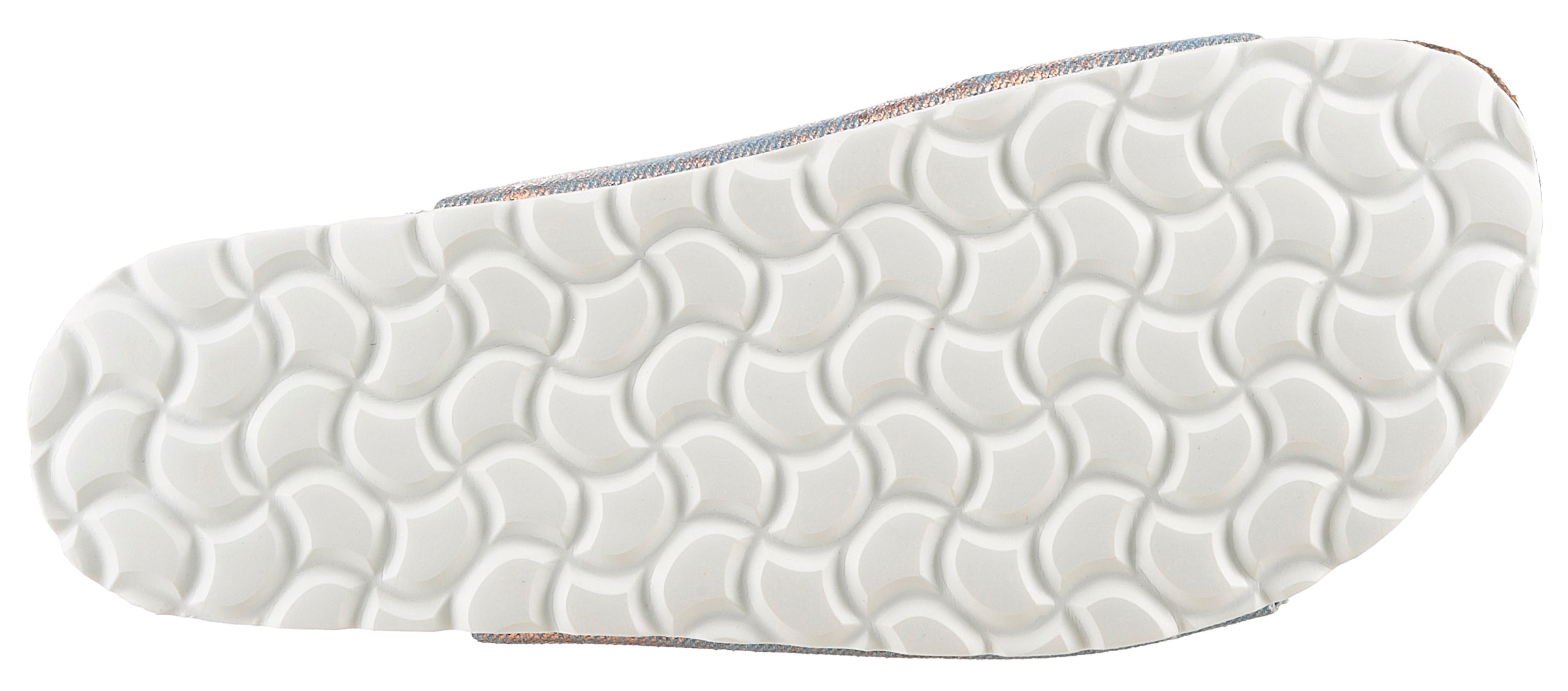 Aniston SHOES Pantolette, Sommerschuh, Strandschuh, Urlaubschuh, Metallic - NEUE KOLLEKTION