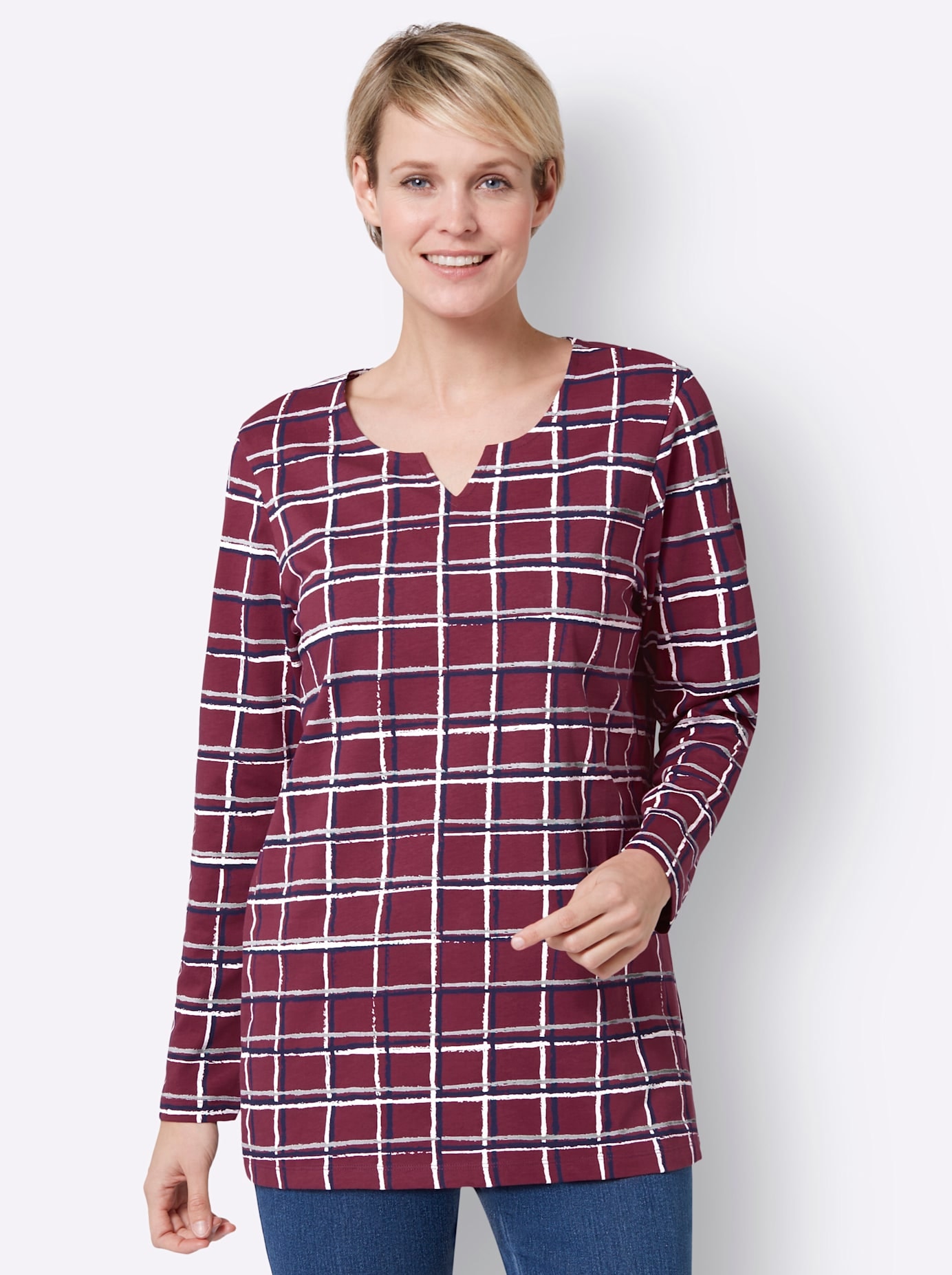 Classic Basics Longshirt "Longshirt" 1 Stk. tlg. günstig online kaufen