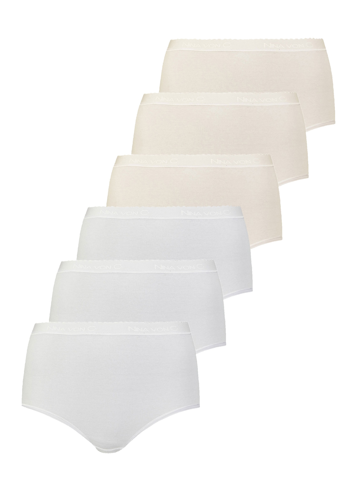 Nina Von C. Taillenshaper "6er Pack Damen Taillenslip Slipboutique"