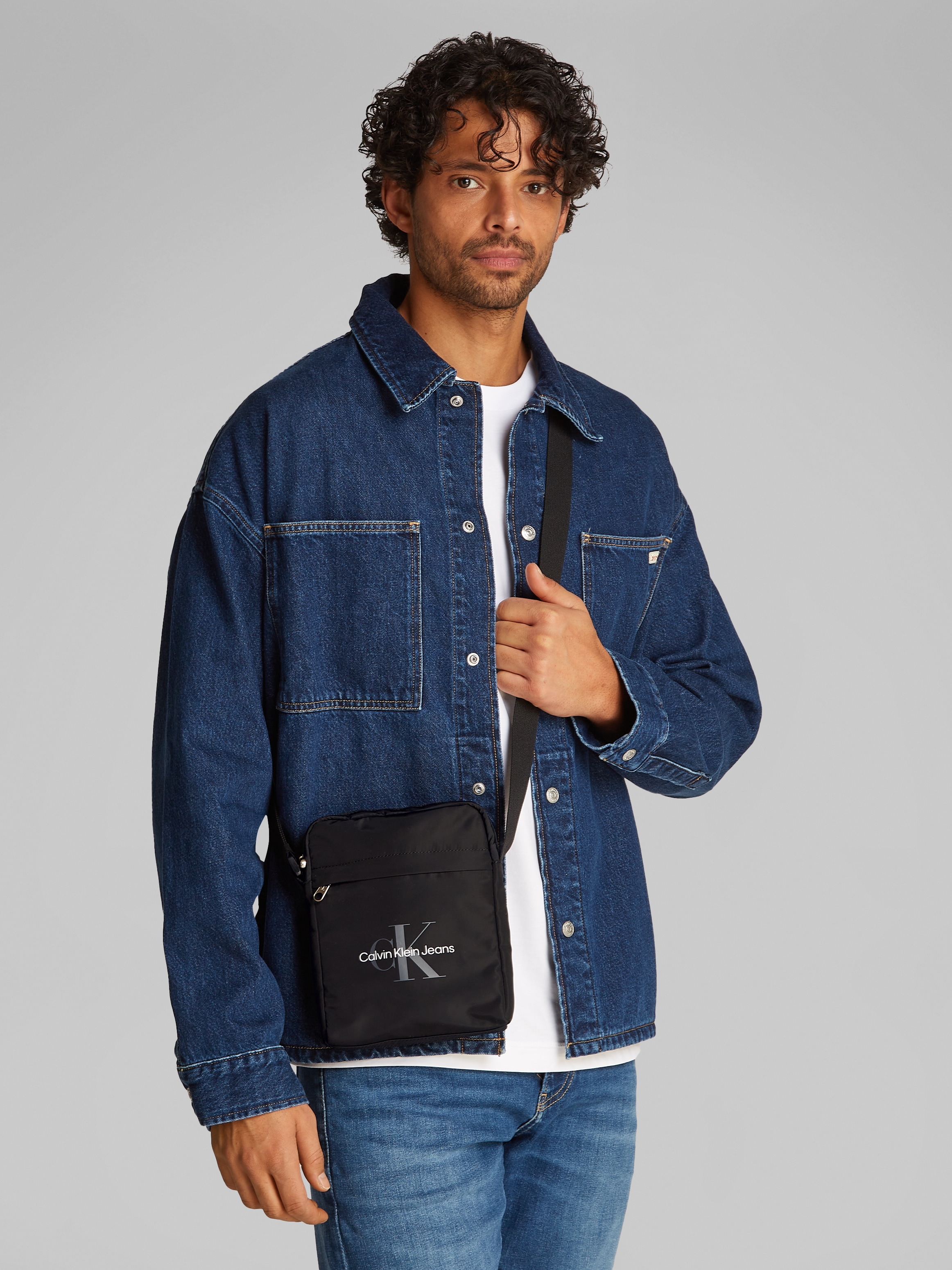 Calvin Klein Jeans Messenger Bag "SPORT ESSENTIALS REPORTER 18", Mini Bag, günstig online kaufen