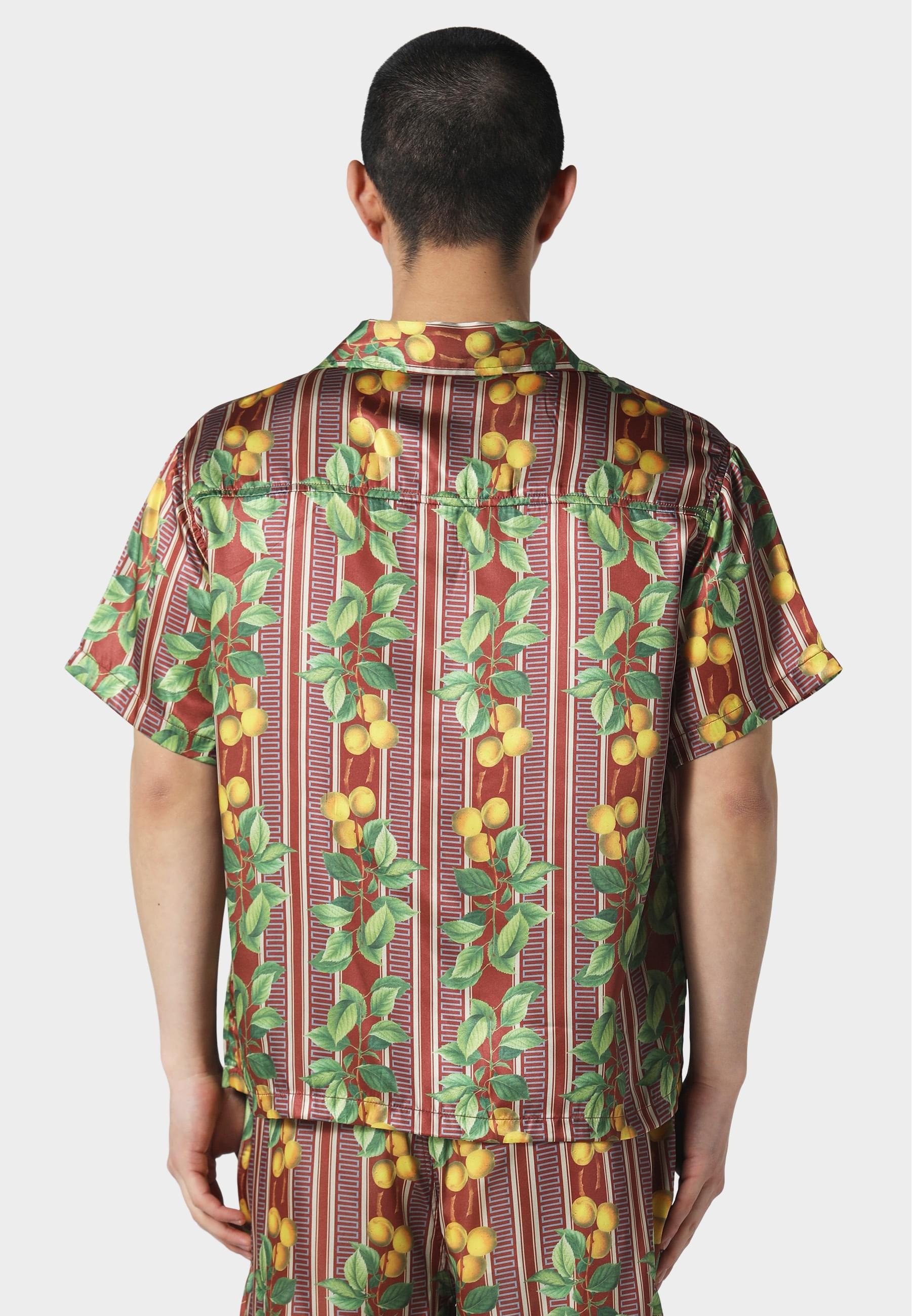 Pas De Monaco Langarmhemd »Pas De Monaco FRUITS CUBAN SHIRT«, (1 tlg.)