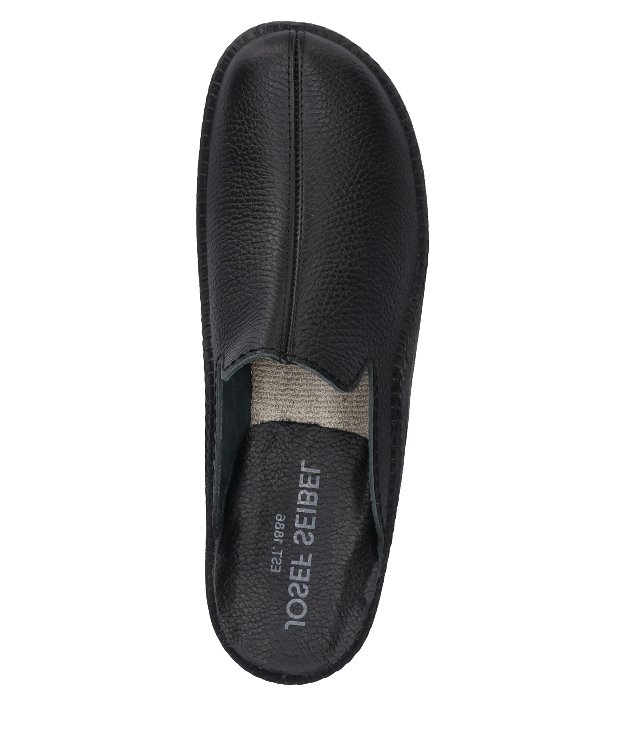 Josef Seibel Hausschuh »Monaco 202 G, schwarz«