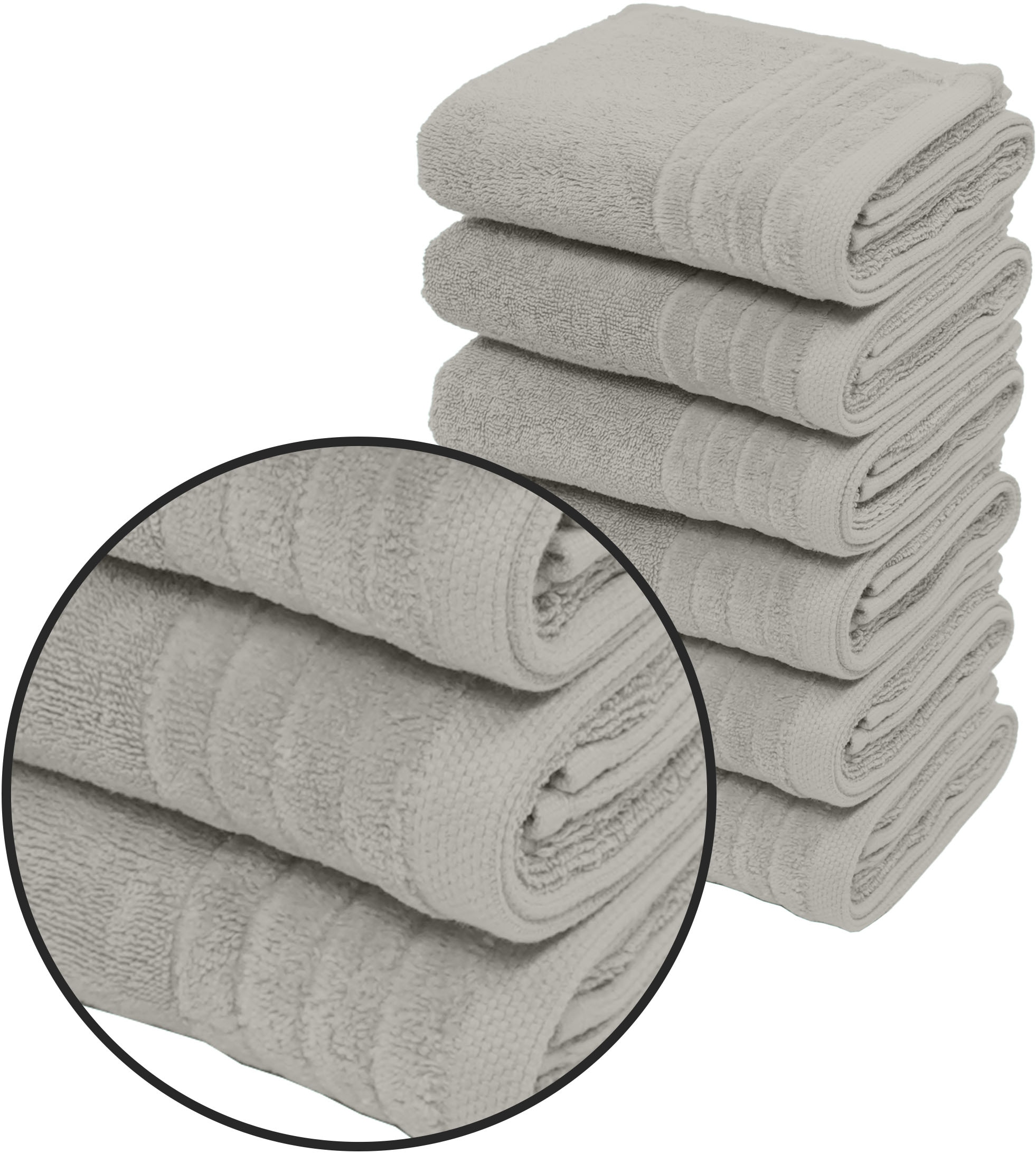 my home Handtücher "Sanremo Premium, Premium Handtücher, 600 gr/m², 40x70cm günstig online kaufen