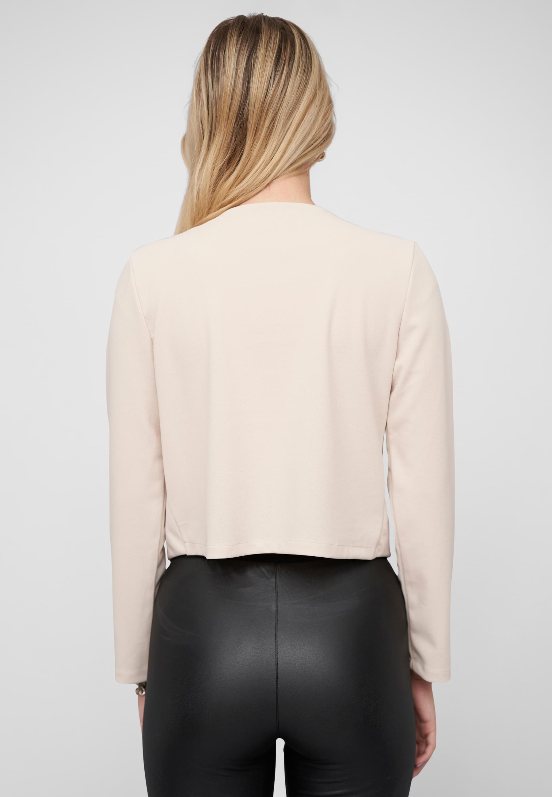 CLOUD 5IVE Strickjacke »CLOUD 5IVE Short Blazer wit Zip-Pockets« 1 Stk.