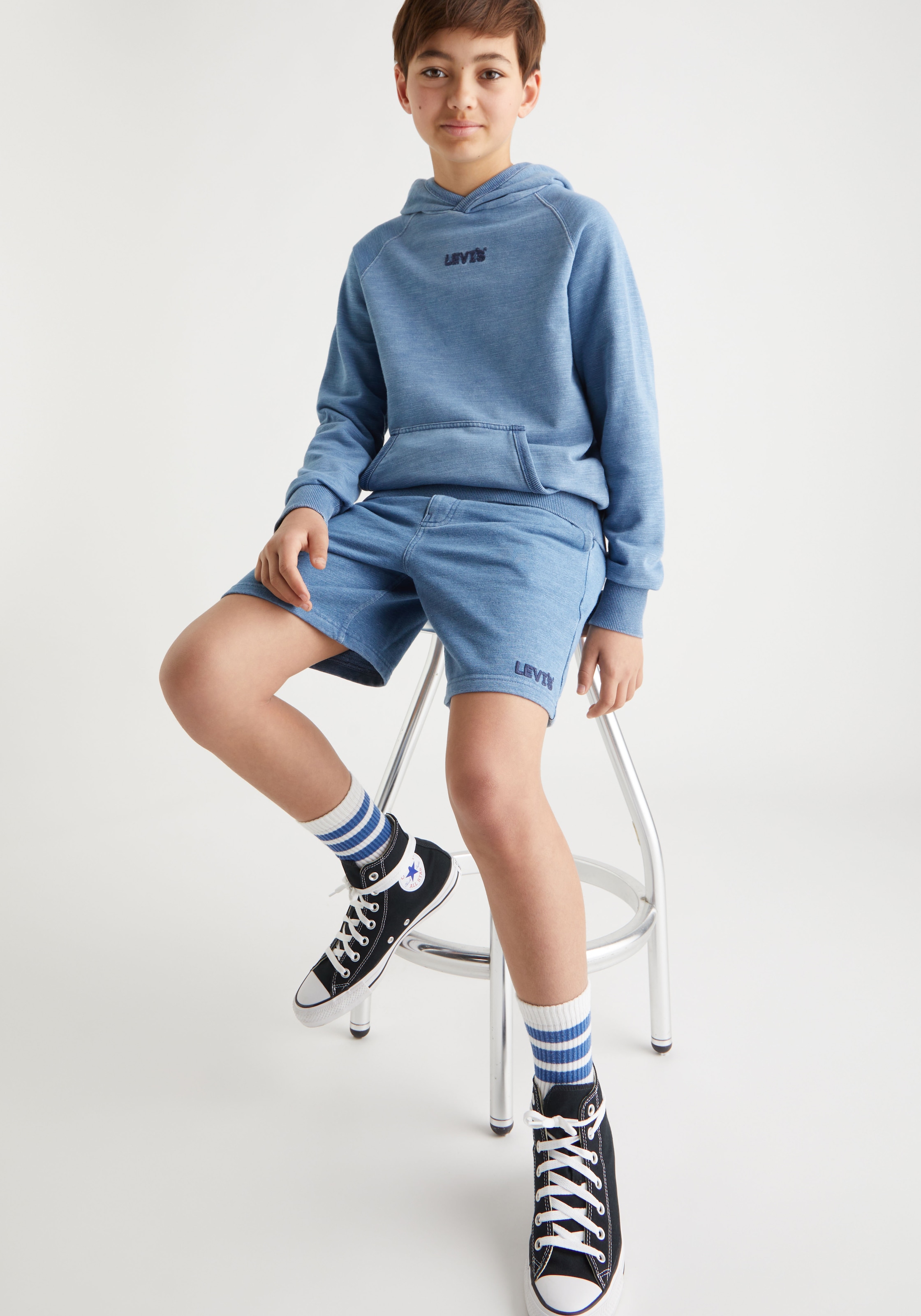 Levi's® Kids Hoodie »LVB HEADLINE INDIGO«, for BOYS