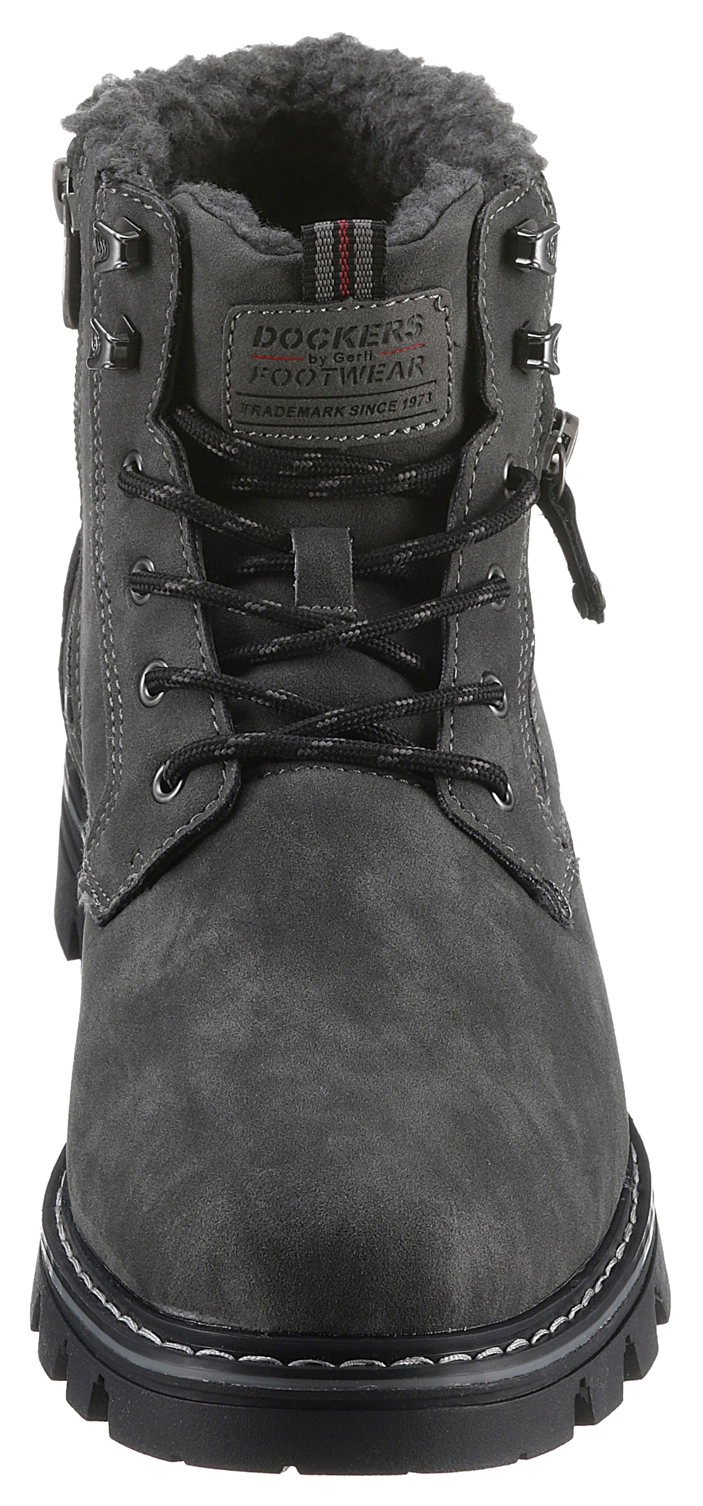 Dockers by Gerli Winterboots, Workerboots, Schnürstiefel mit Blockabsatz