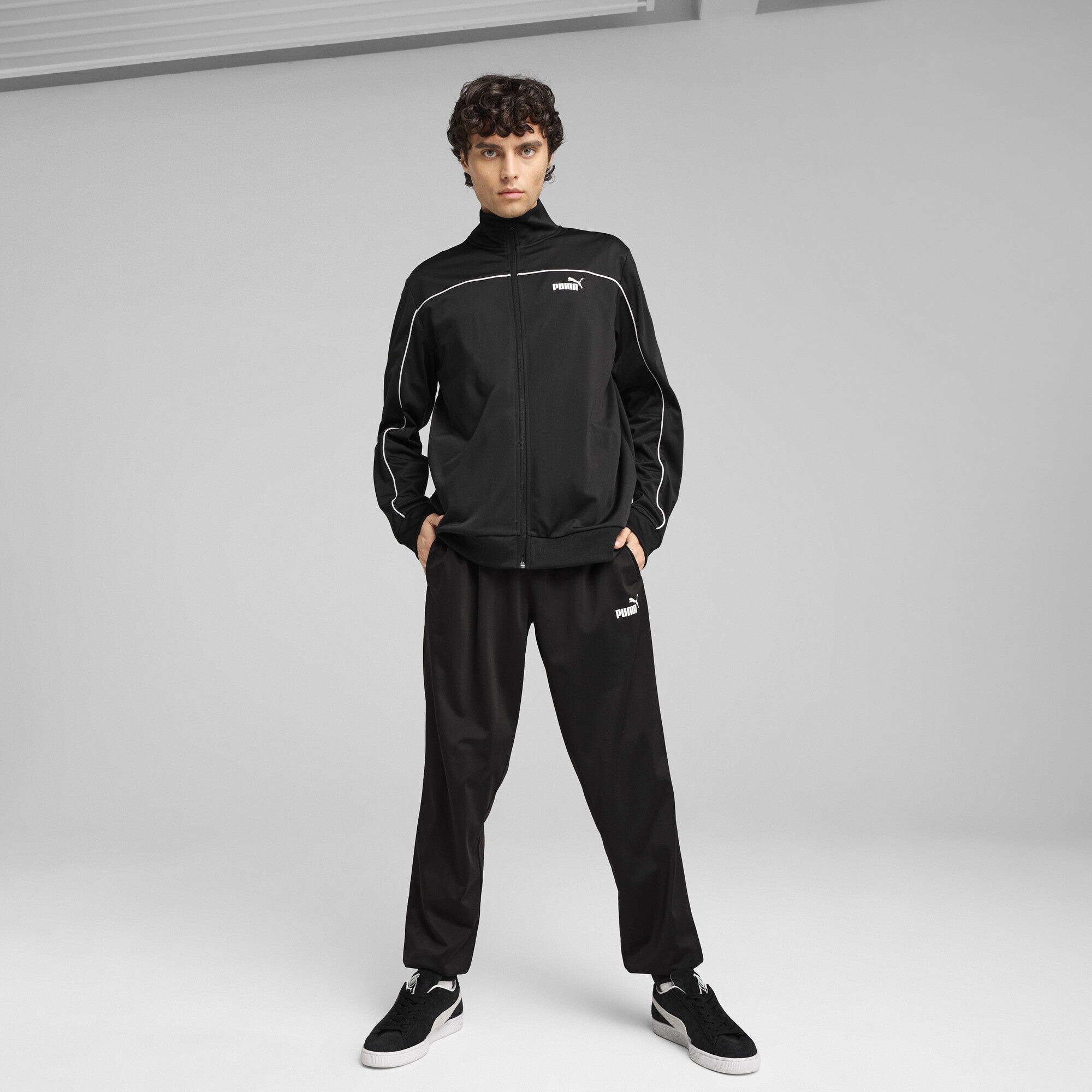 PUMA Jogginganzug »Poly Trainingsanzug mit Paspeln Herren«