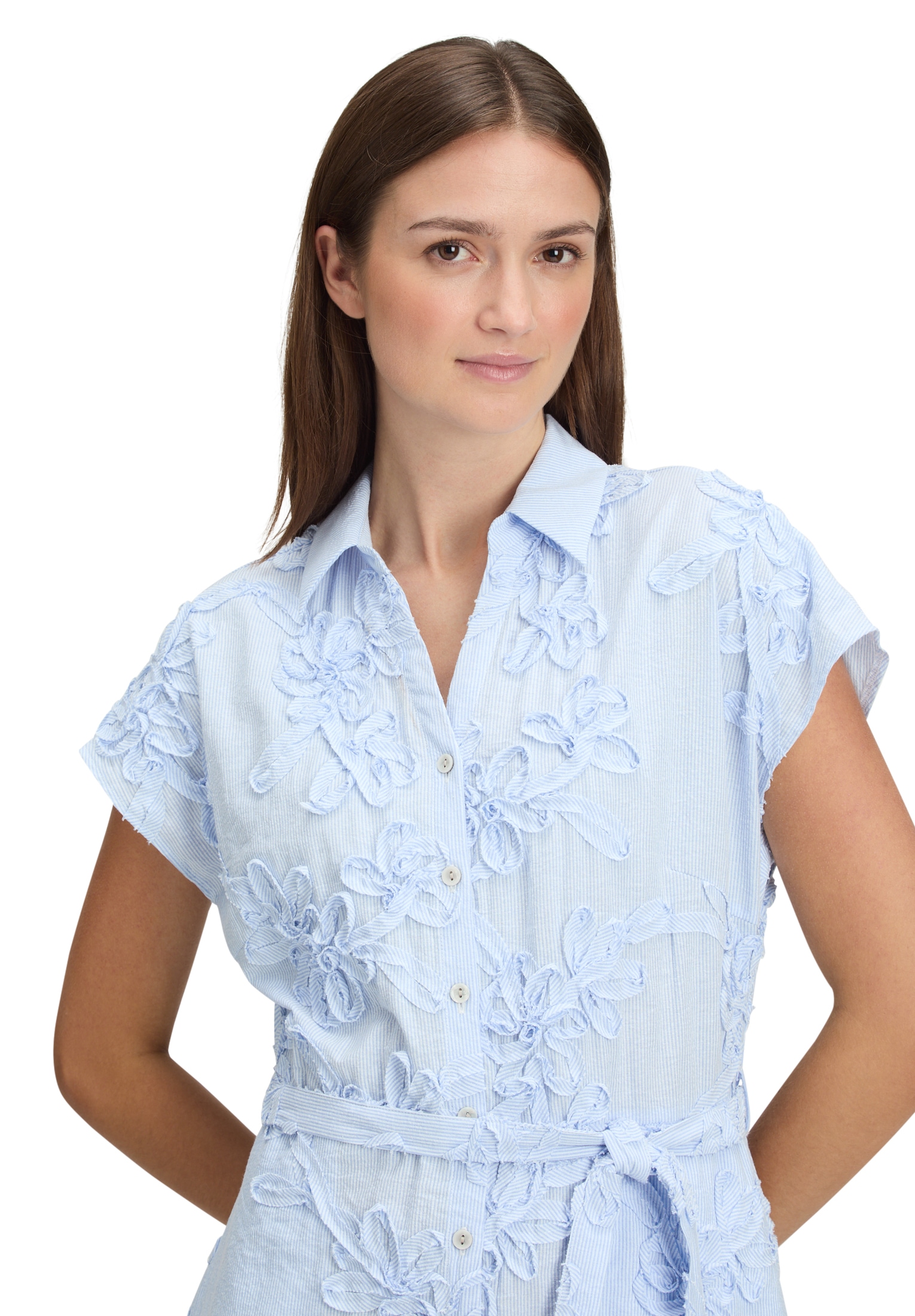 Betty&Co Sommerkleid »Damen mit Stickerei« Ohne Tasche