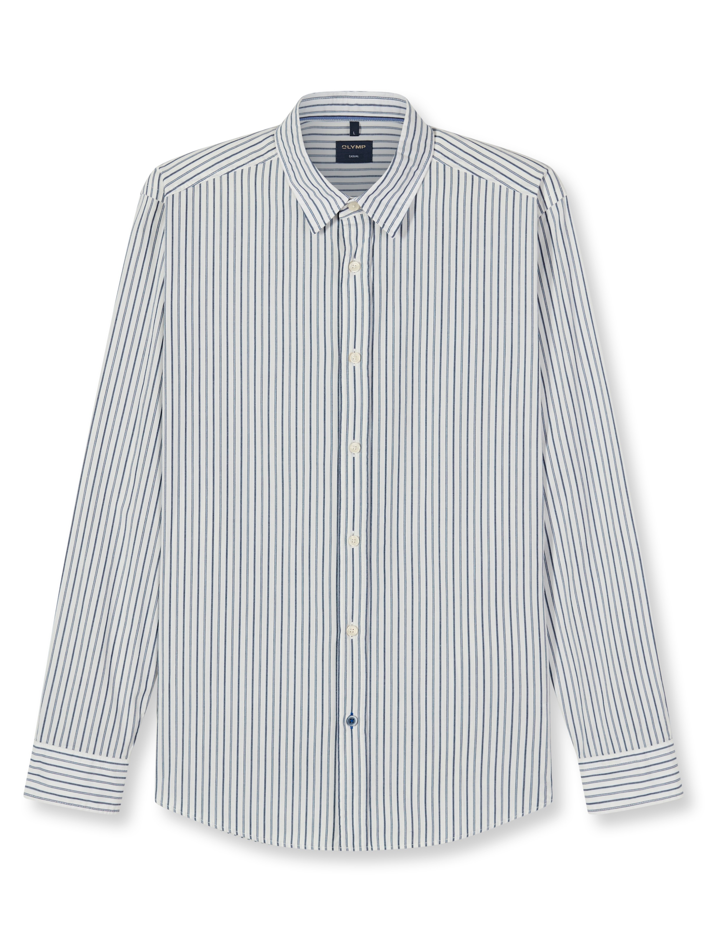 OLYMP Langarmhemd Freizeithemd, regular fit, Kentkragen