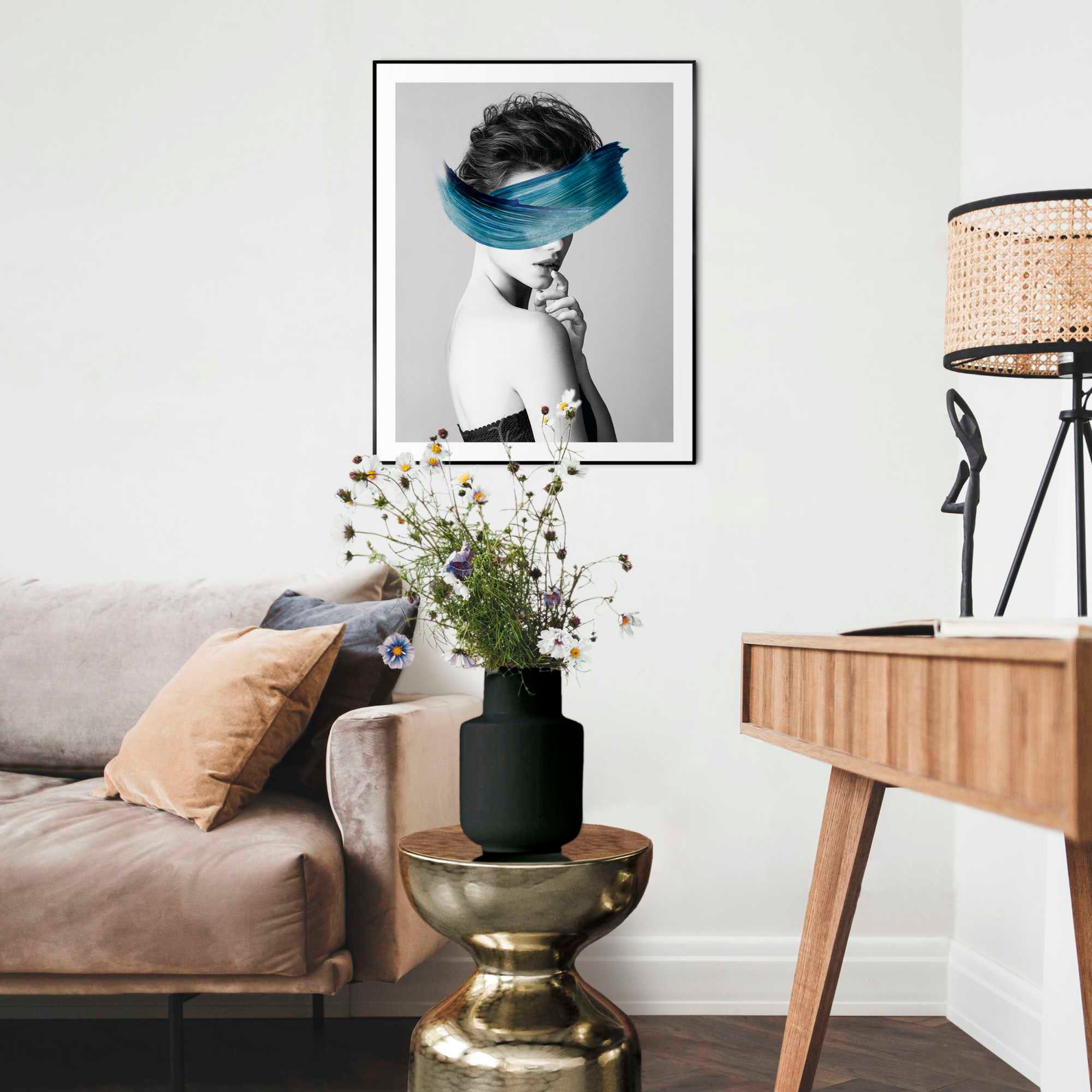 | Portrait« bestellen Reinders! Poster »Blue BAUR