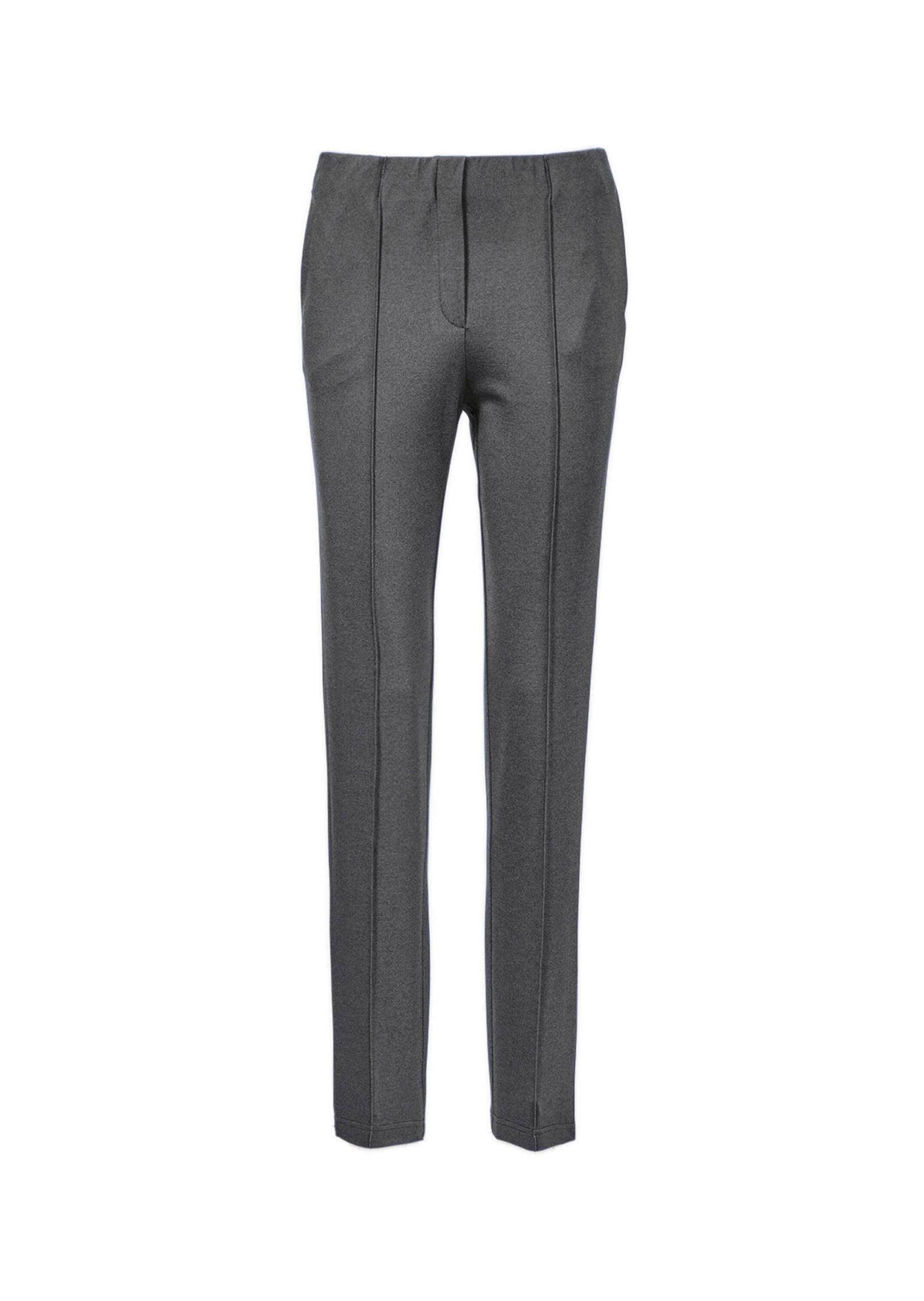 GOLDNER Schlupfhose "Moderne Hose LOUISA mit streckenden Biesen" Ohne