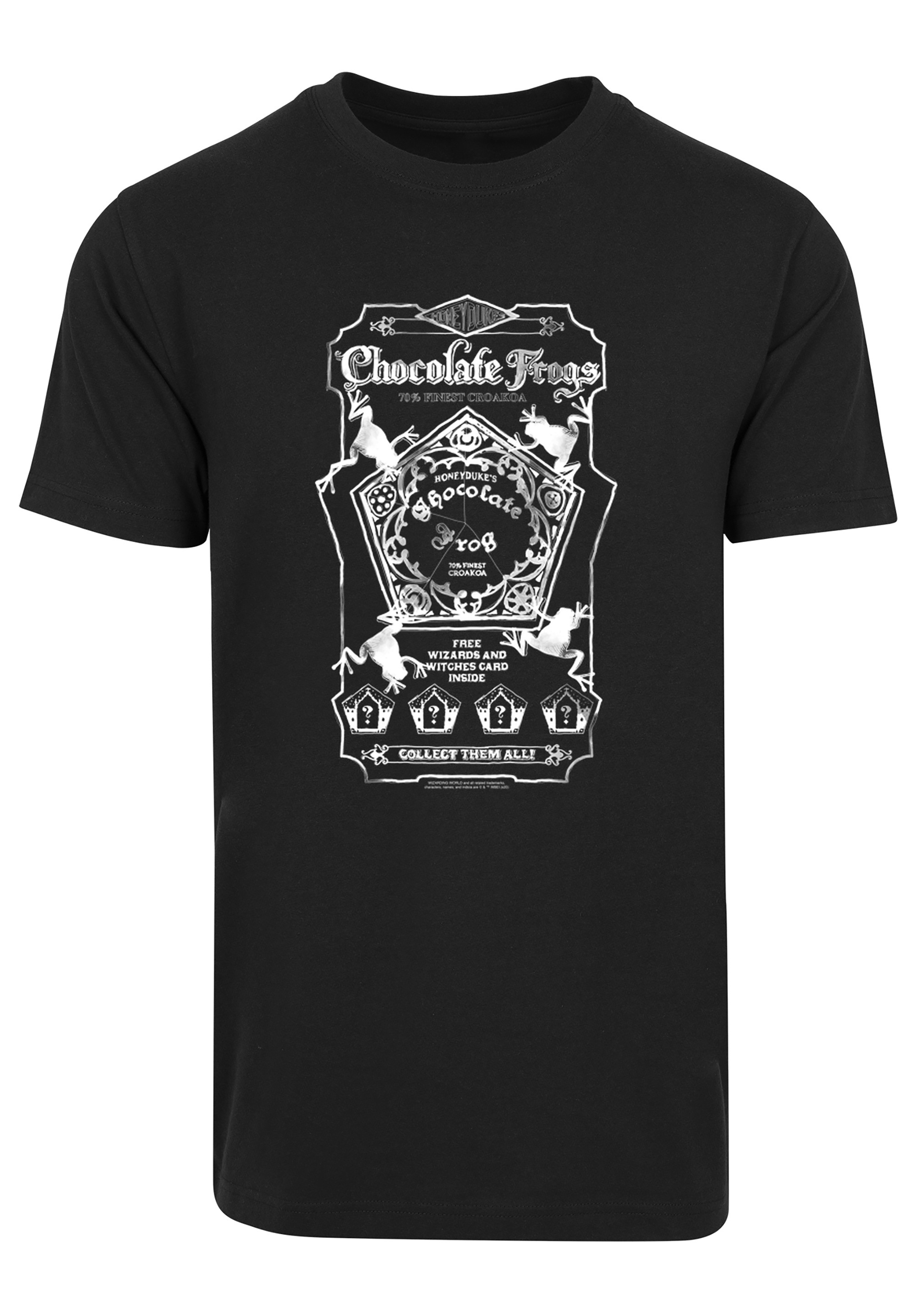 F4NT4STIC T-Shirt »Harry Potter Schokofrosch Karte«, Herren,Premium Merch,Regular-Fit,Basic,Bedruckt