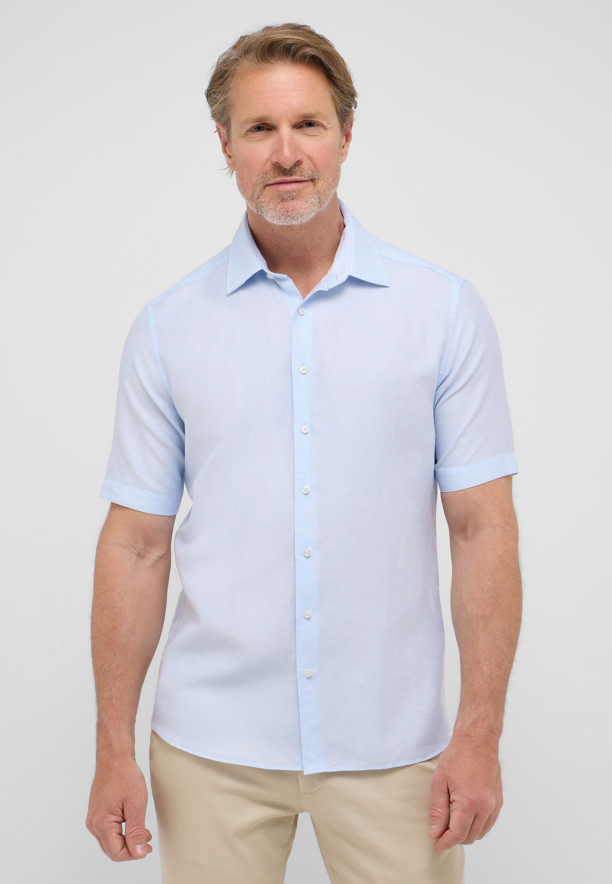 Eterna Kurzarmhemd "MODERN FIT", EASY IRON (bügelleicht) günstig online kaufen