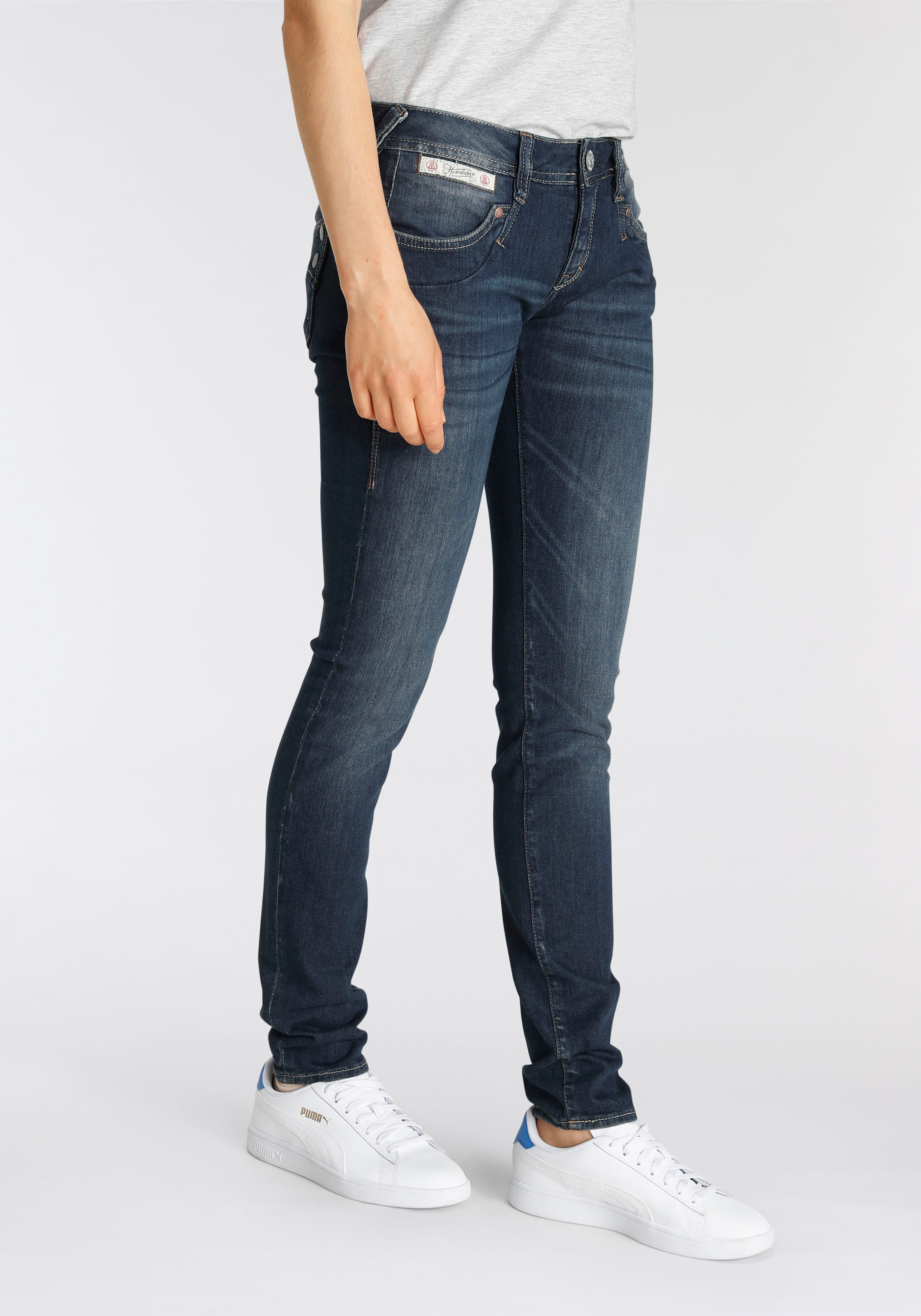 Herrlicher Slim-fit-Jeans »PIPER«, umweltfreundlich dank Kitotex Technologie