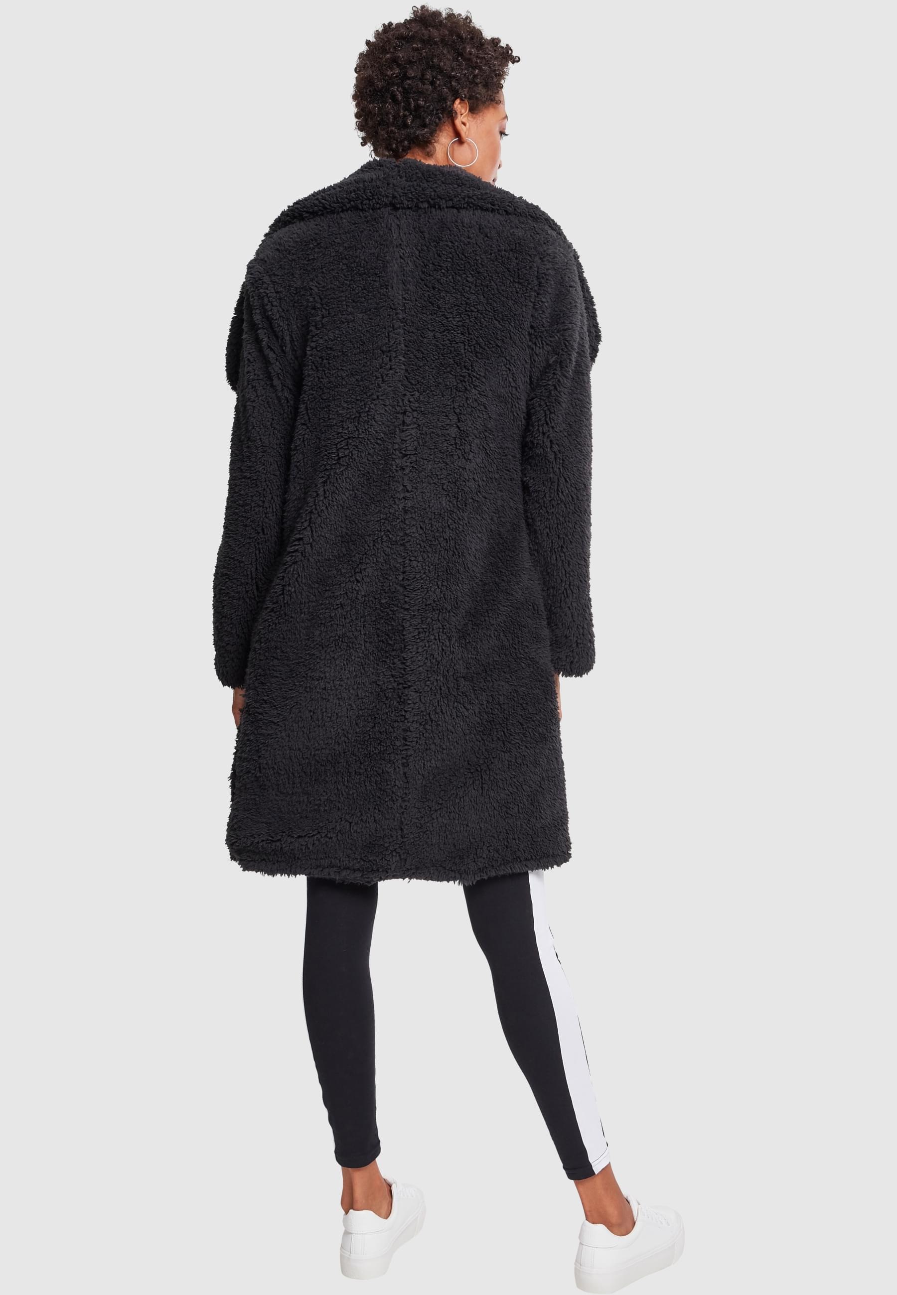 URBAN CLASSICS Parka »Urban Classics Damen Ladies Soft Sherpa Coat«, (1 St.), ohne Kapuze