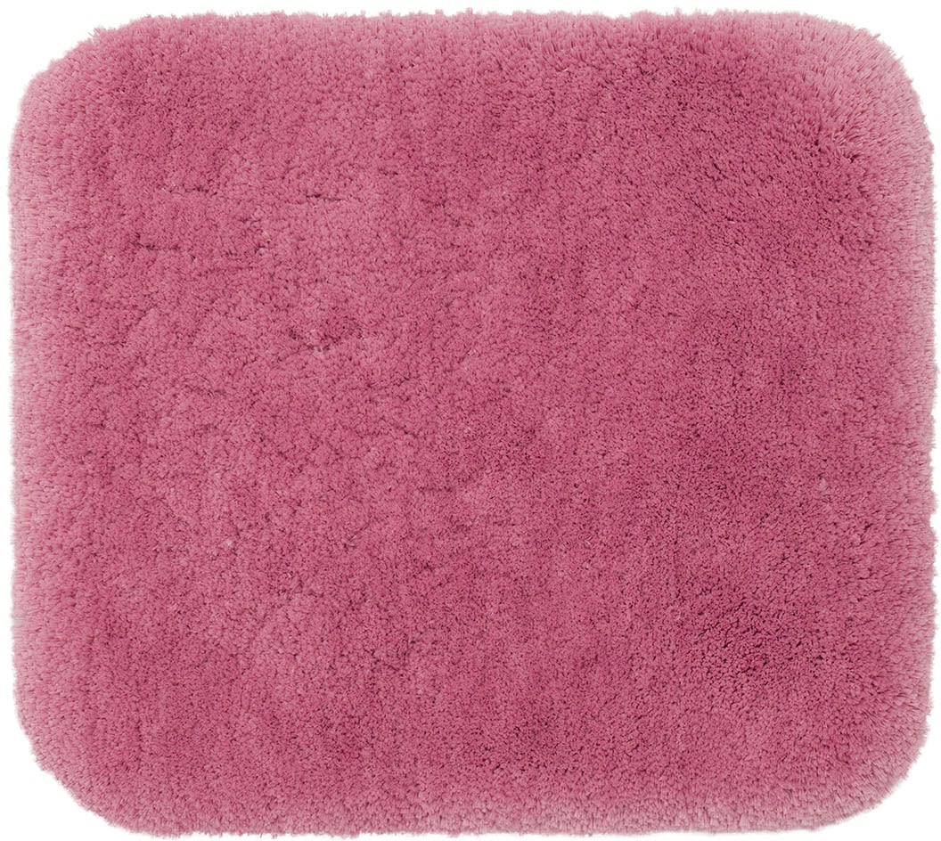 Badematte GÖZZE, rosa, Polyester, Badematten, "»DELUXE«", mit extra hohem Flor