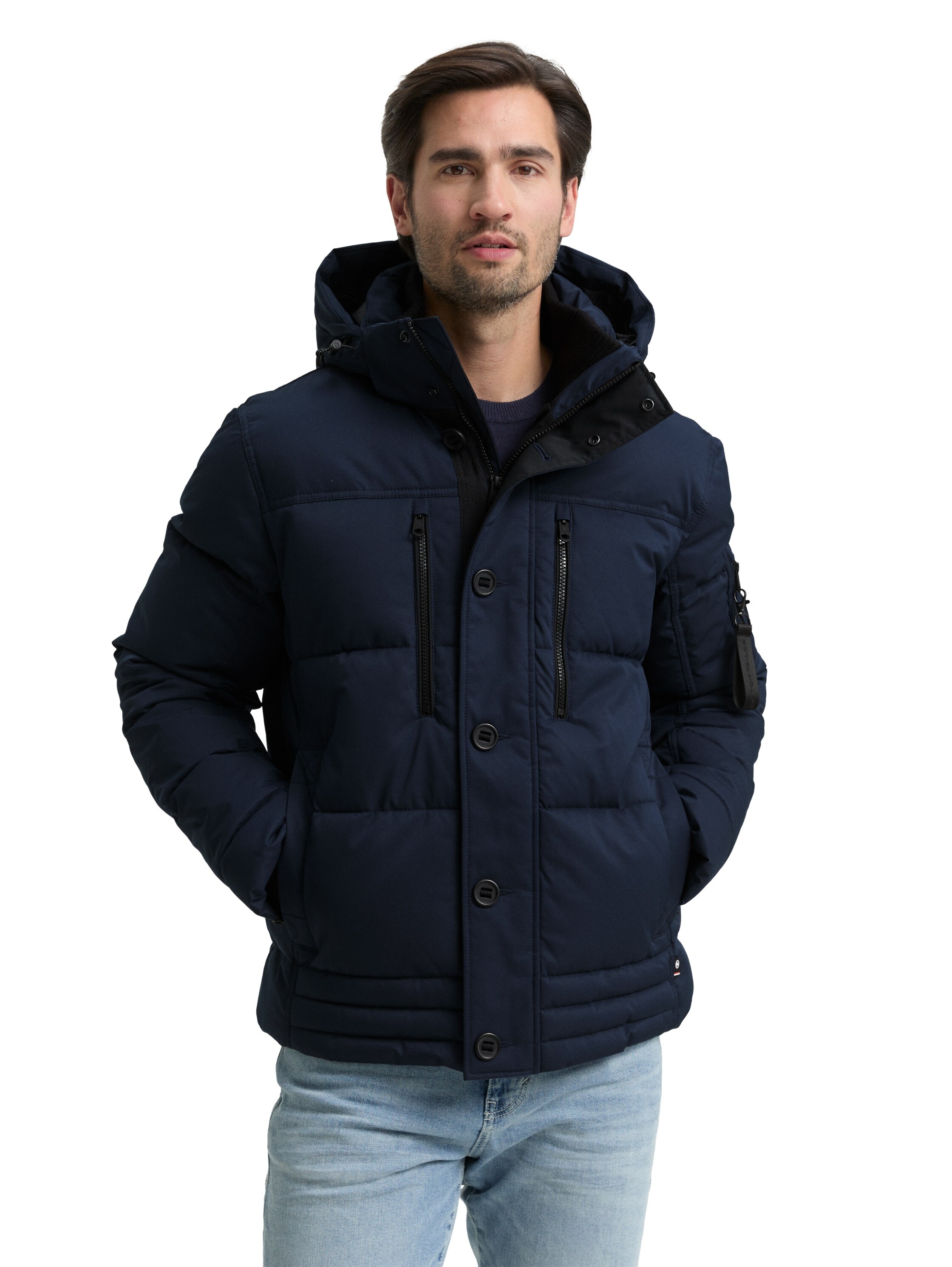 TOM TAILOR Steppjacke, mit Kapuze, mit Kapuze günstig online kaufen