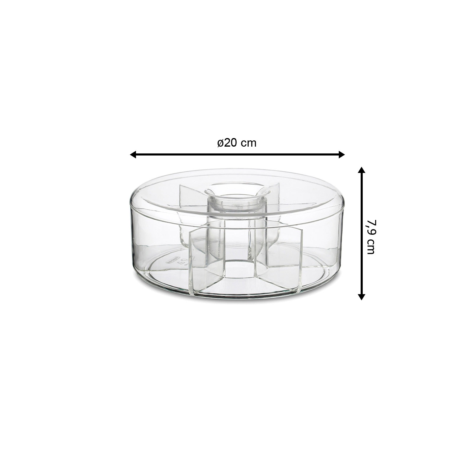 Mepal Vorratsdose »Vorratsdose für Teebeutel T-Time ø 20 cm transparent«, (1 tlg.)