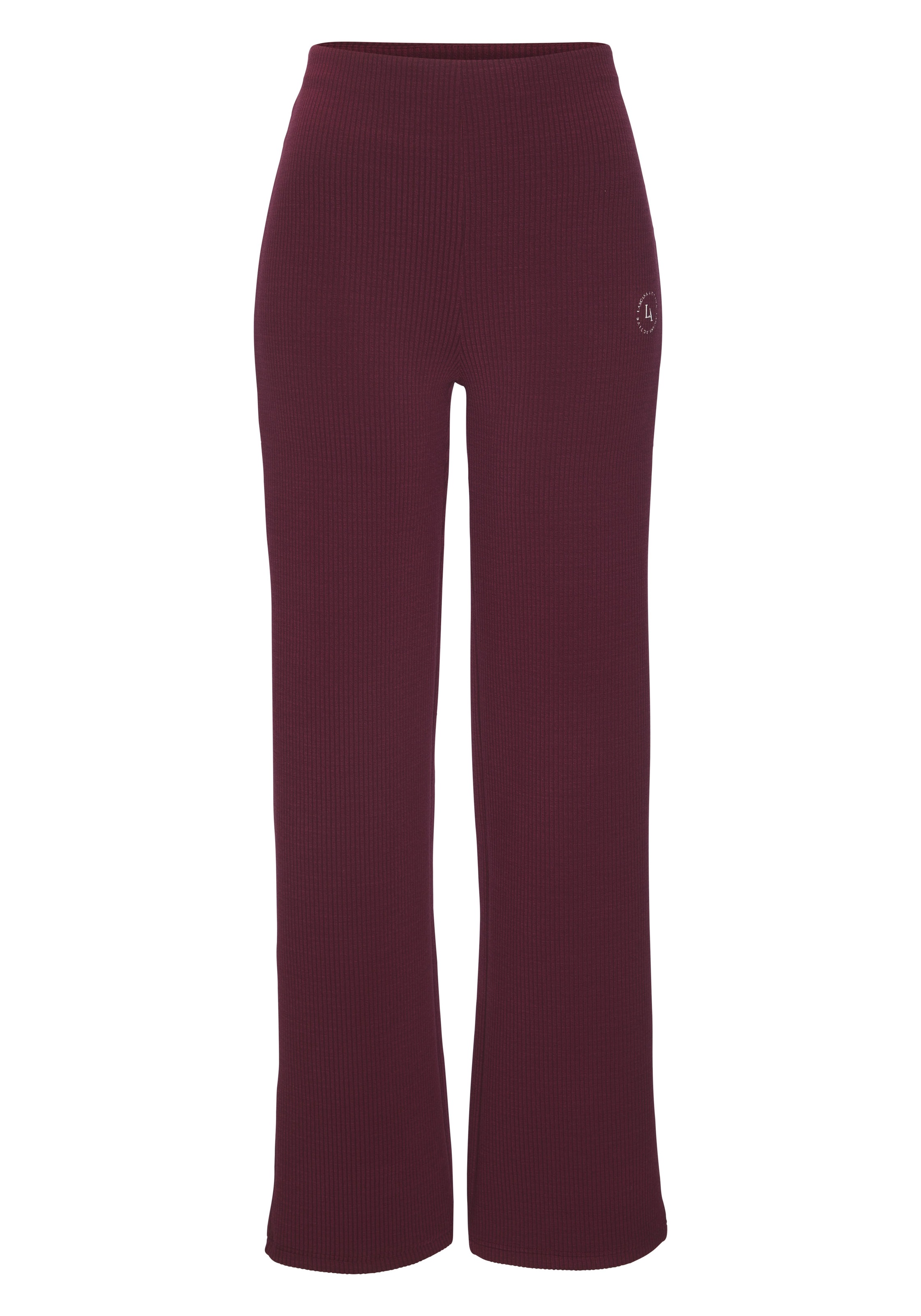 LASCANA ACTIVE Sporthose aus elastischer Rippstruktur günstig online kaufen