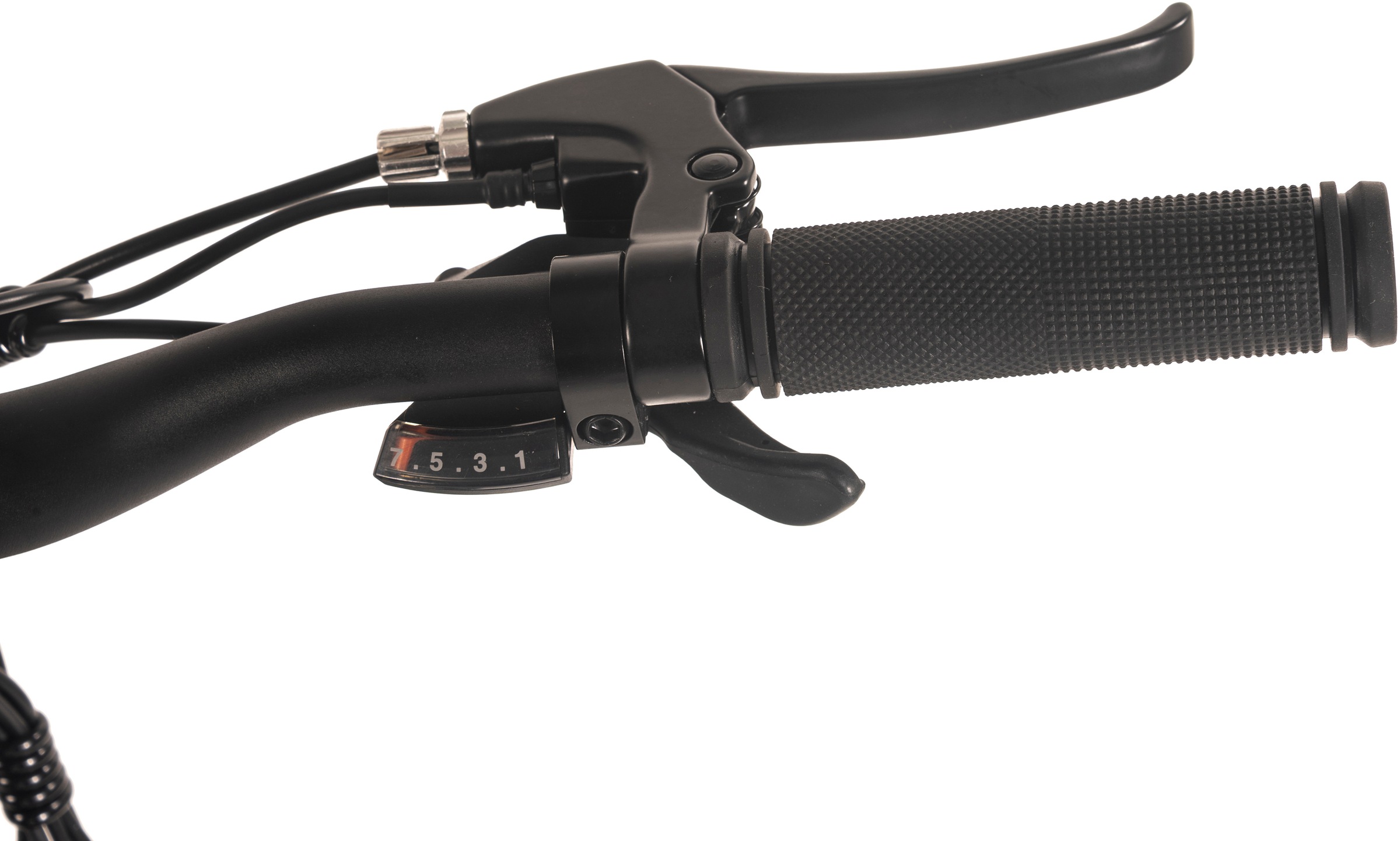 Adore E-Bike »24" Alu Kids Citybike KS-240 Heckmotor 45NM / 10,4Ah Pitch Black matt«, 7 Gang, Shimano, Tourney, Heckmotor 250 W