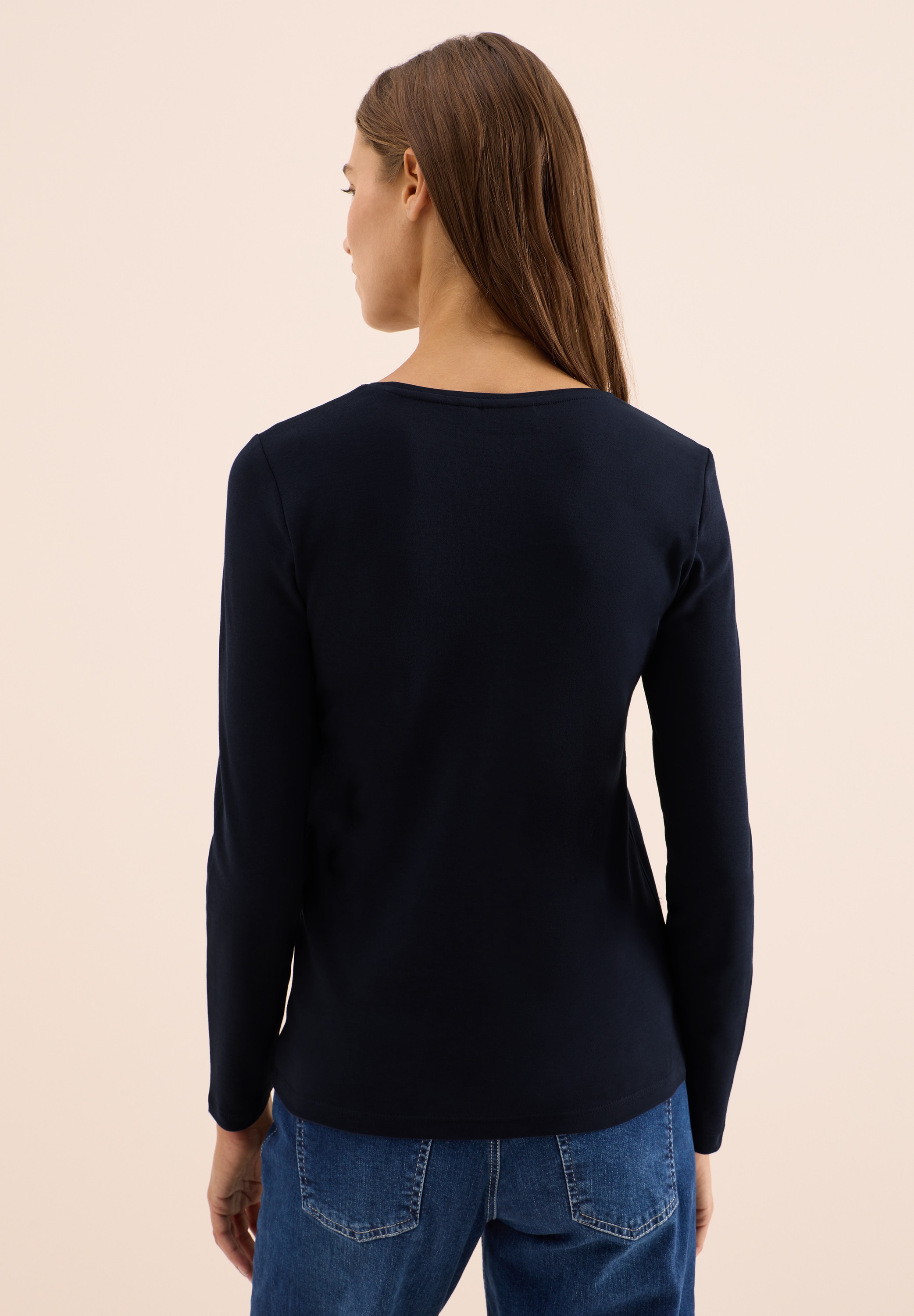 Cecil Langarmshirt, aus reiner Baumwolle